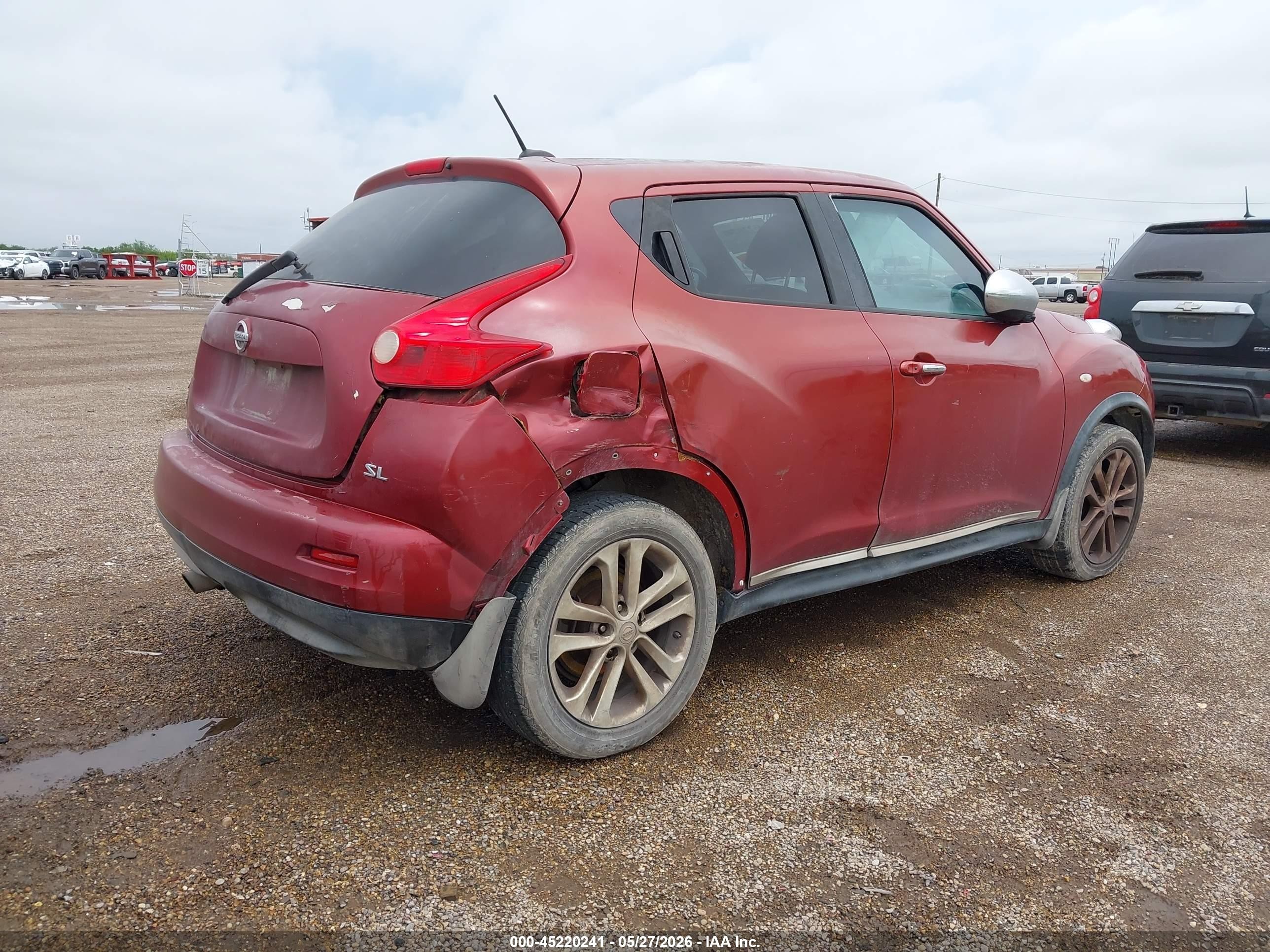 2012 Nissan Juke Sl Red vin: JN8AF5MR9CT111663