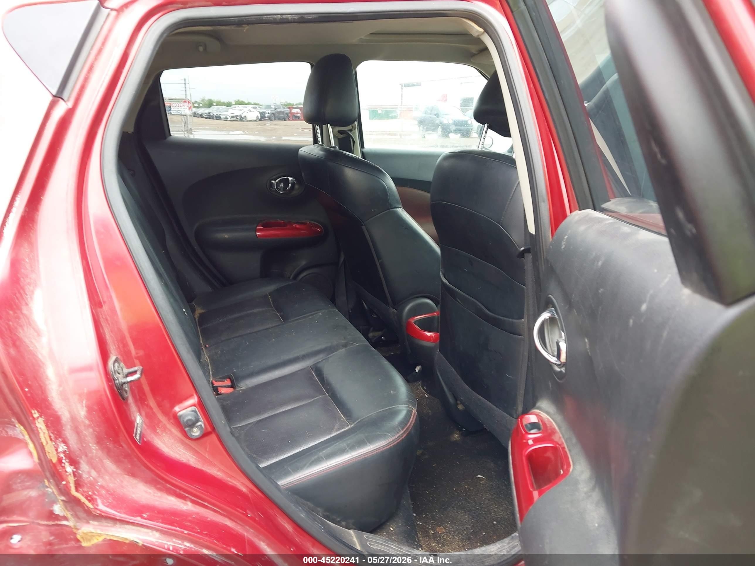 2012 Nissan Juke Sl Red vin: JN8AF5MR9CT111663