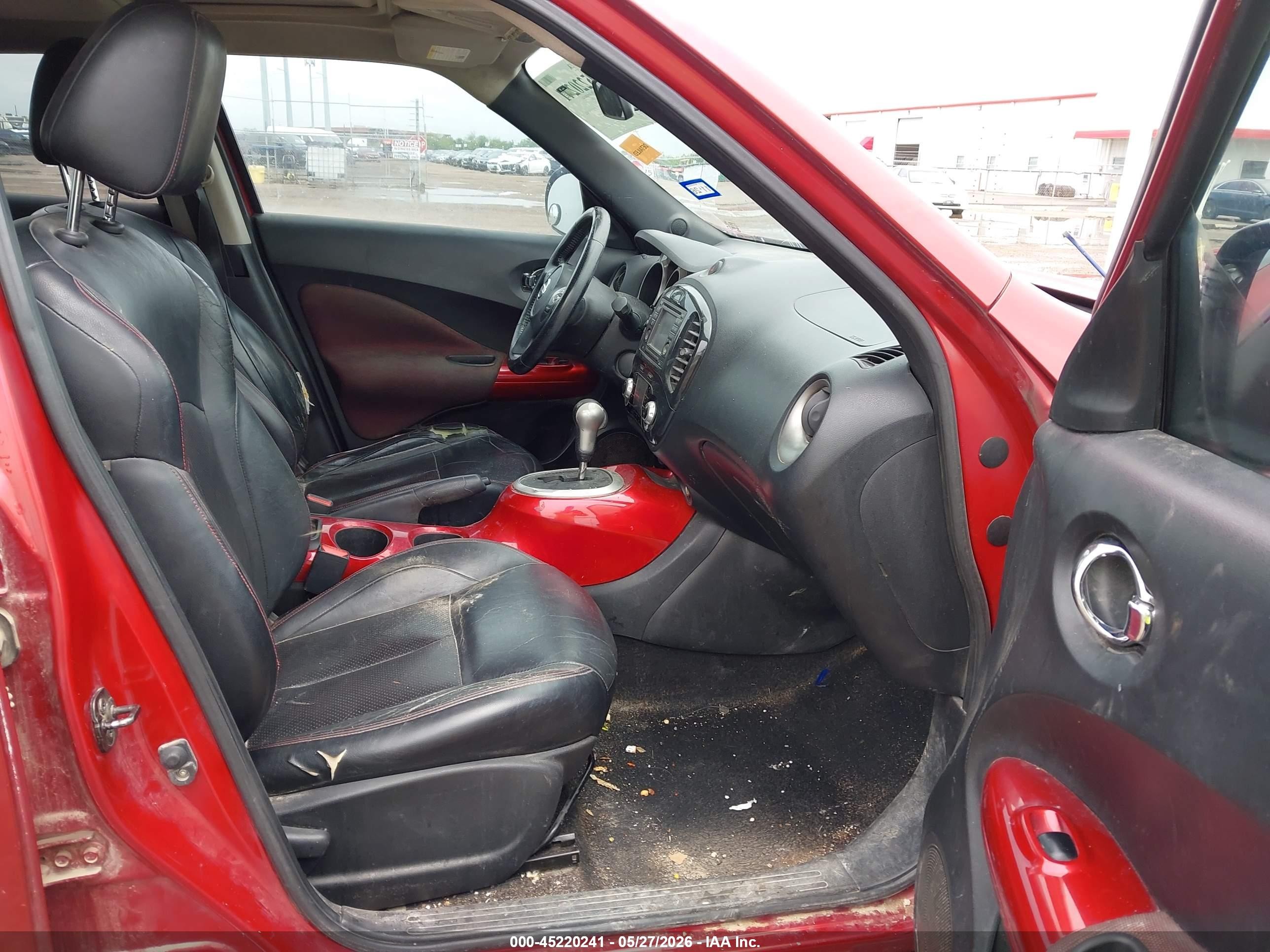 2012 Nissan Juke Sl Red vin: JN8AF5MR9CT111663