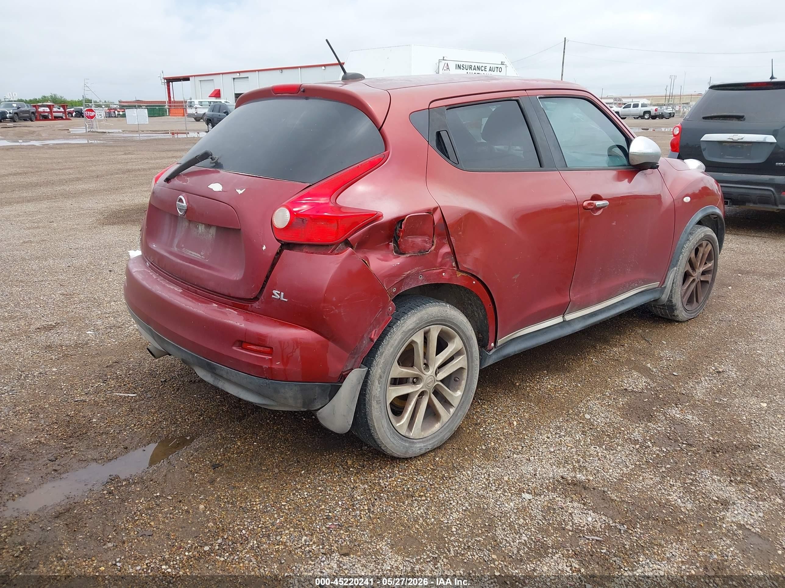 2012 Nissan Juke Sl Red vin: JN8AF5MR9CT111663