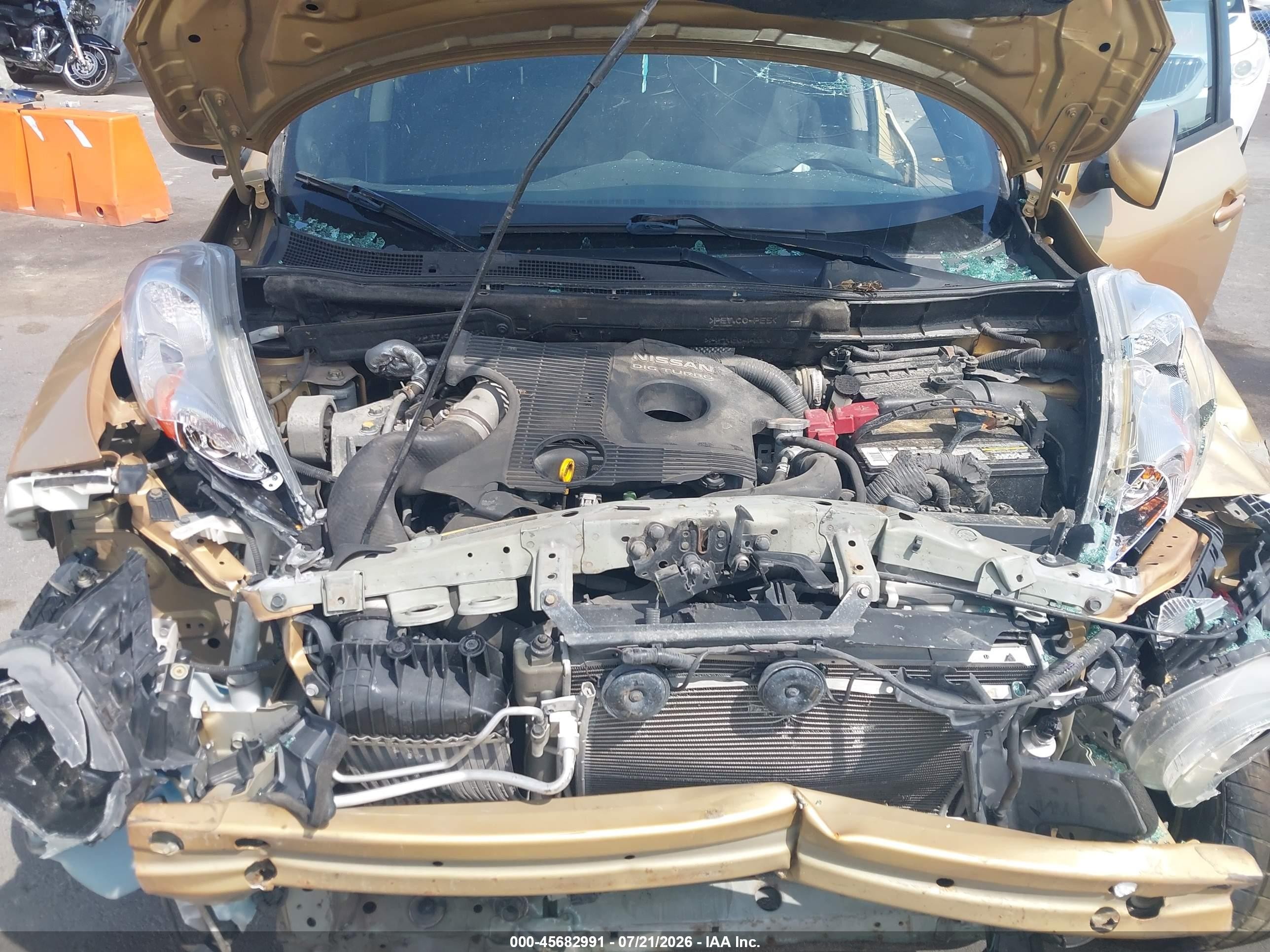 2013 Nissan Juke S Gold vin: JN8AF5MR9DT200117