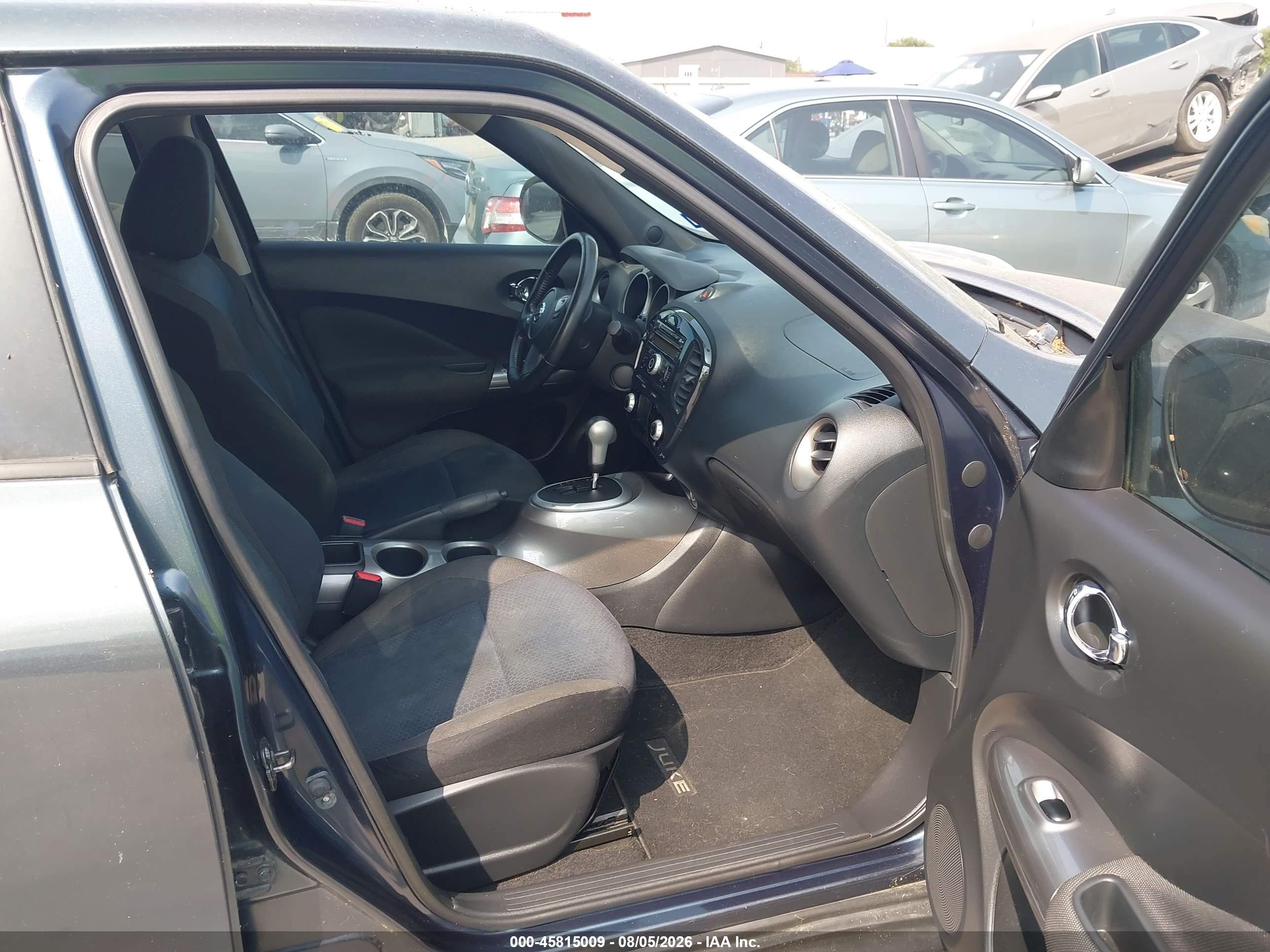 2013 Nissan Juke Sv Синий vin: JN8AF5MR9DT201560