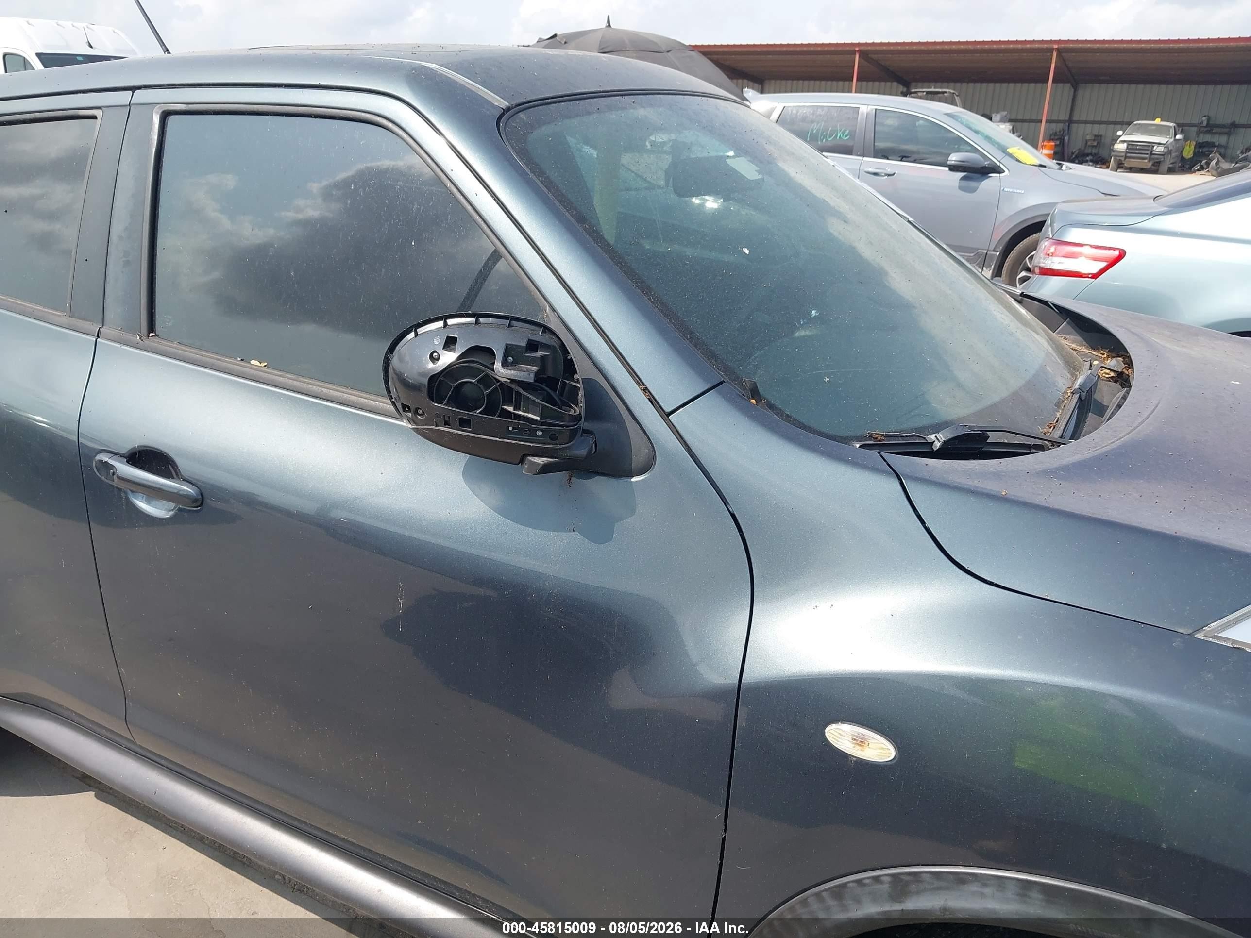 2013 Nissan Juke Sv Синий vin: JN8AF5MR9DT201560