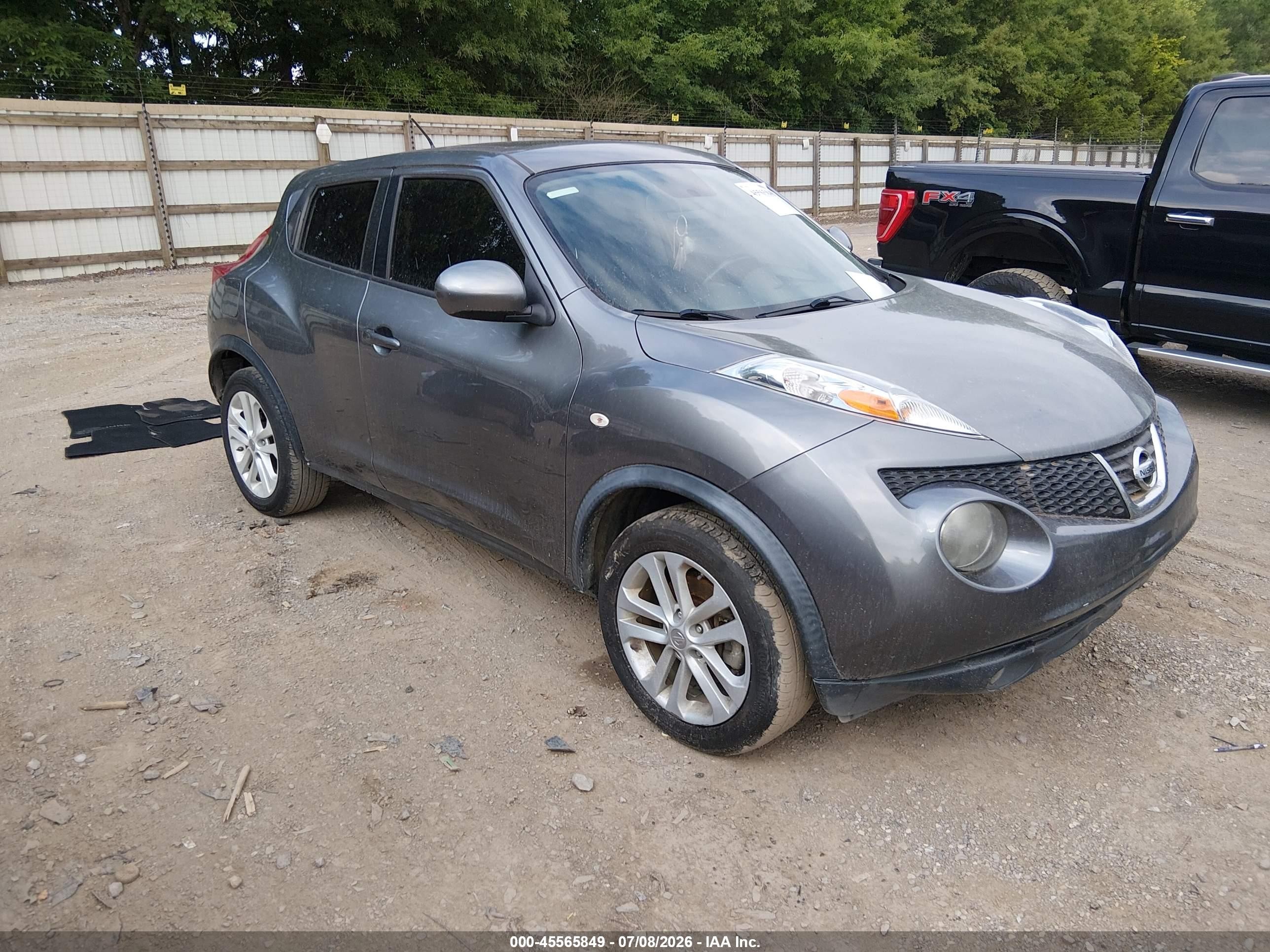 2013 Nissan Juke Sl Серый vin: JN8AF5MR9DT204801