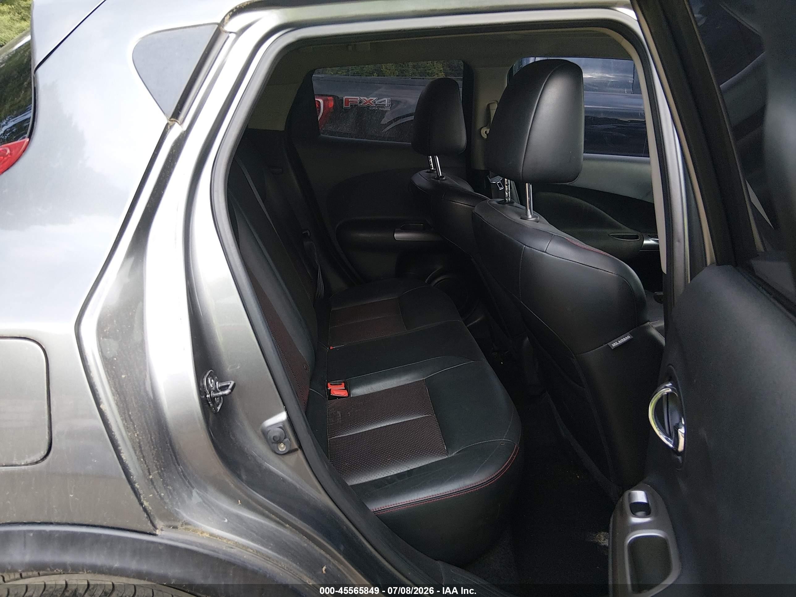 2013 Nissan Juke Sl Gray vin: JN8AF5MR9DT204801