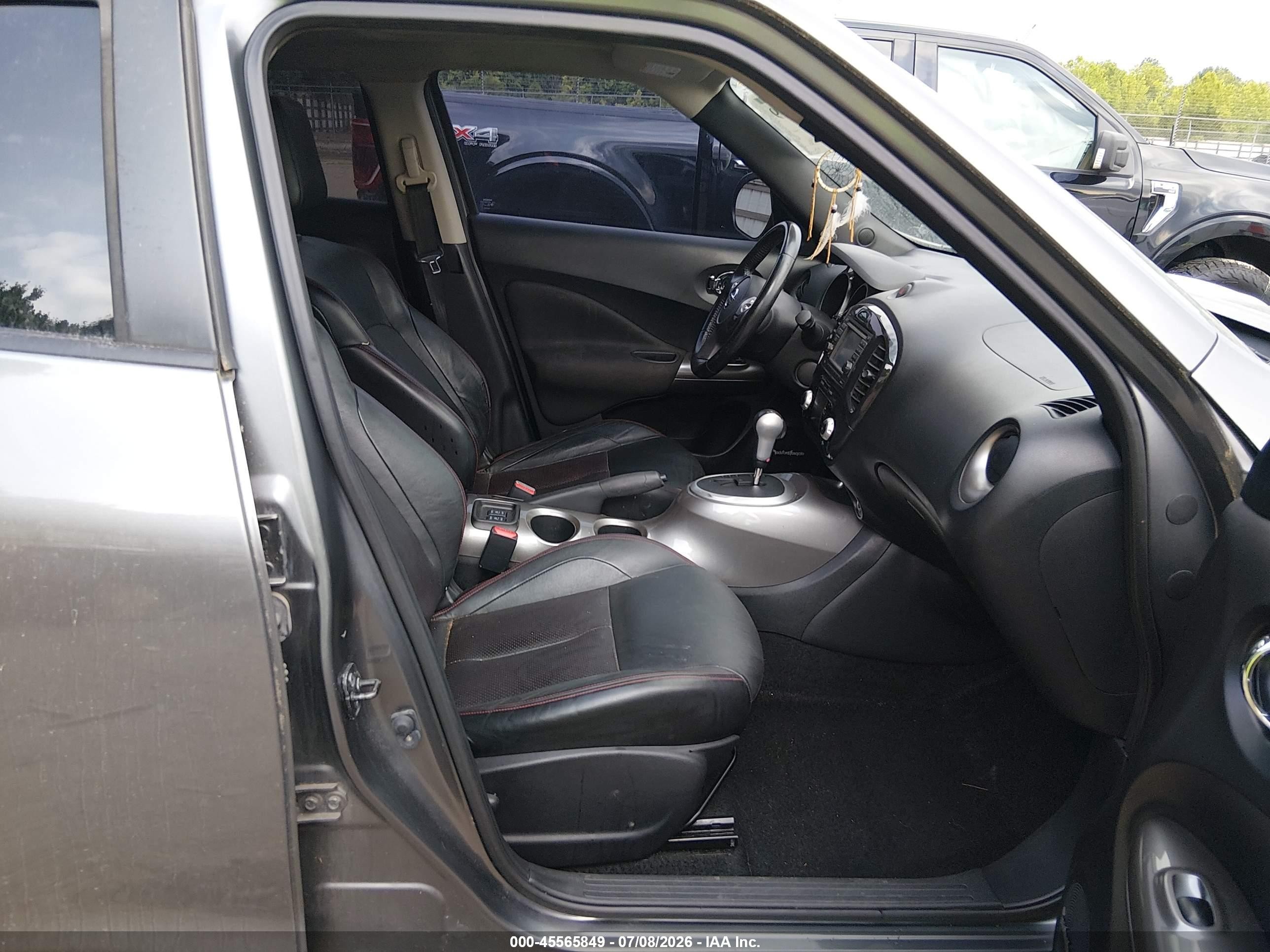 2013 Nissan Juke Sl Gray vin: JN8AF5MR9DT204801