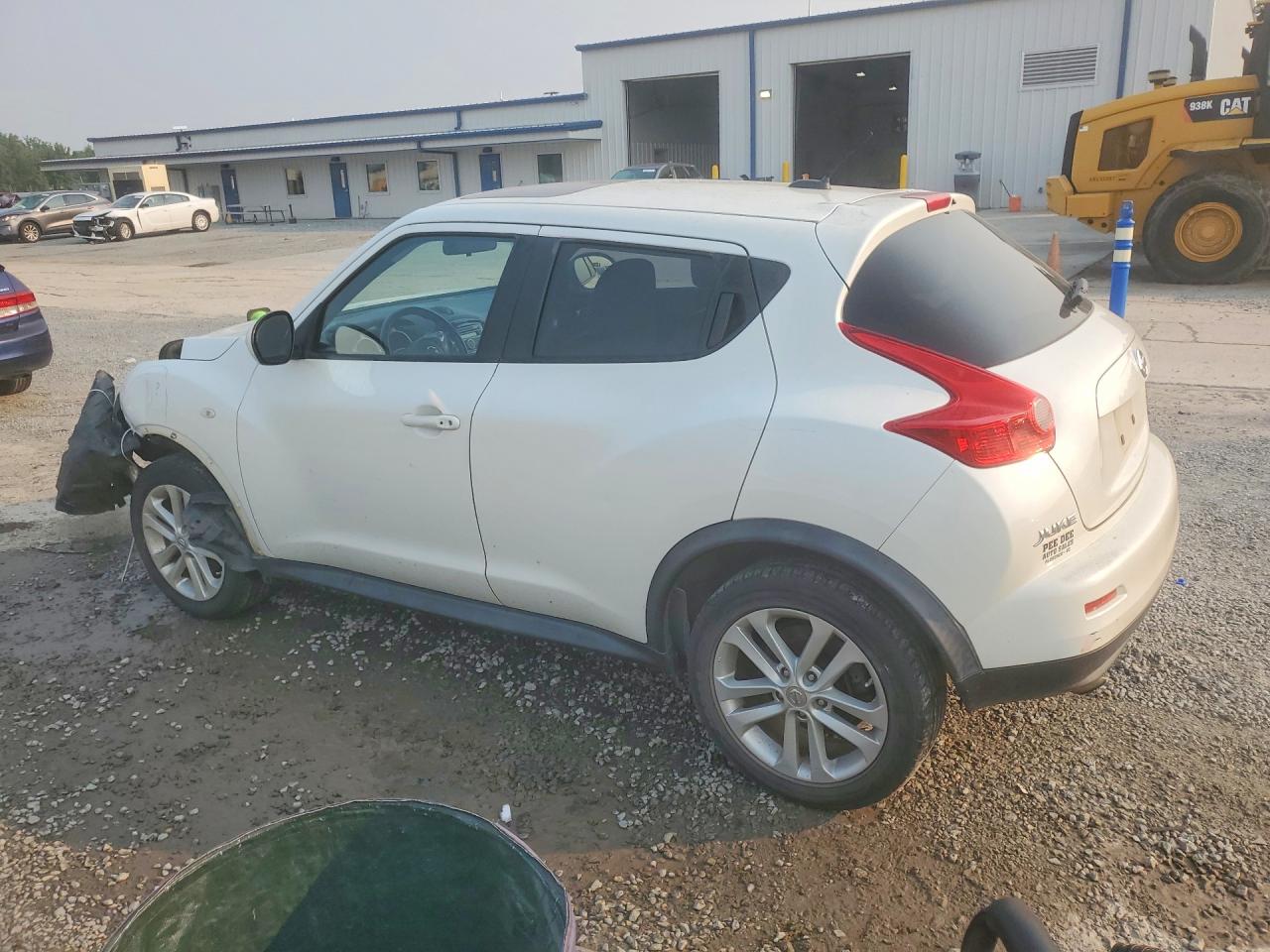 2013 Nissan Juke S White vin: JN8AF5MR9DT205818