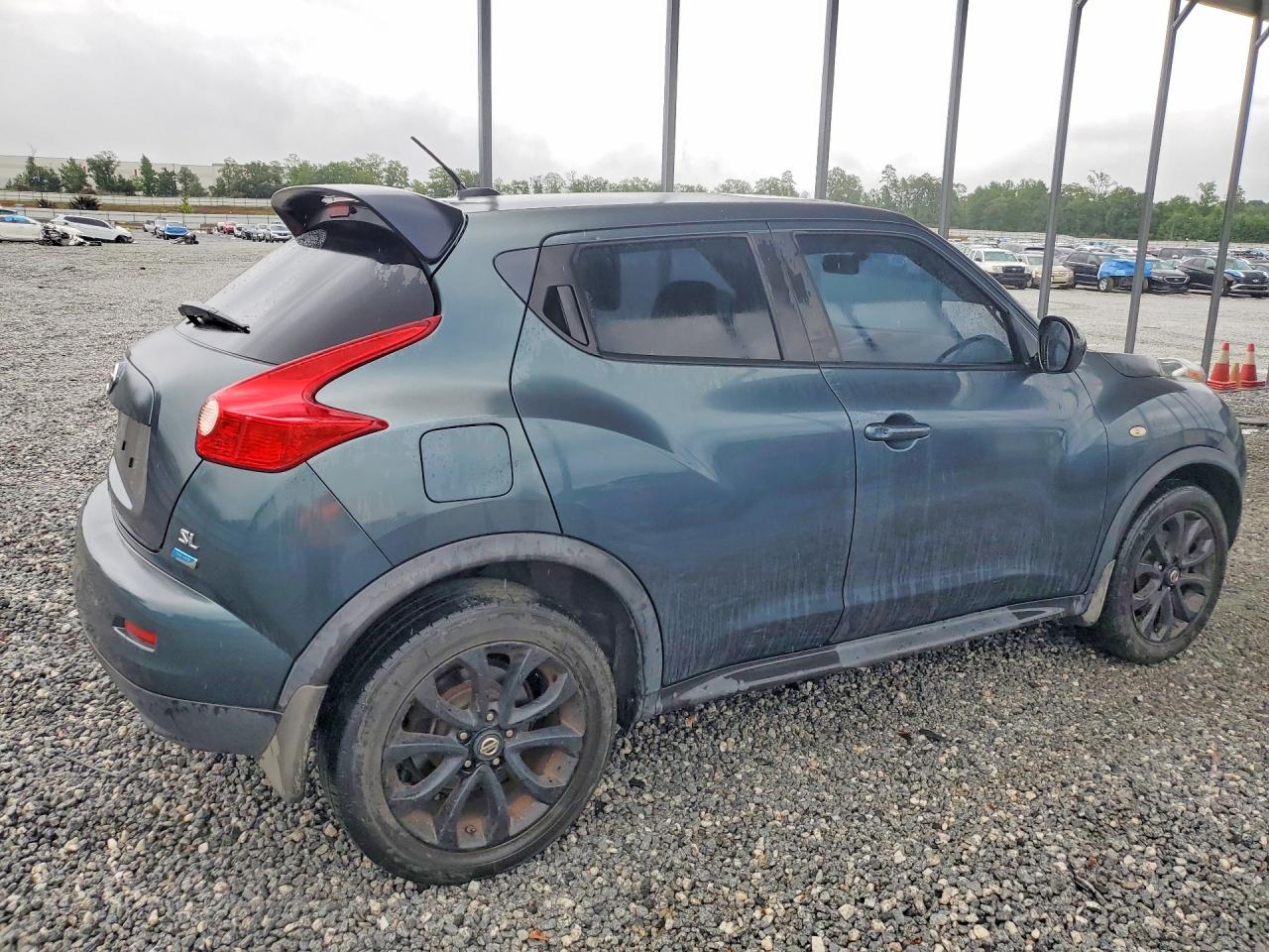 2013 Nissan Juke S Teal vin: JN8AF5MR9DT209836