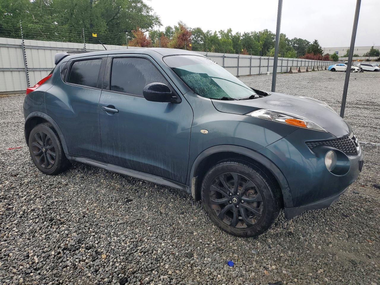 2013 Nissan Juke S Teal vin: JN8AF5MR9DT209836