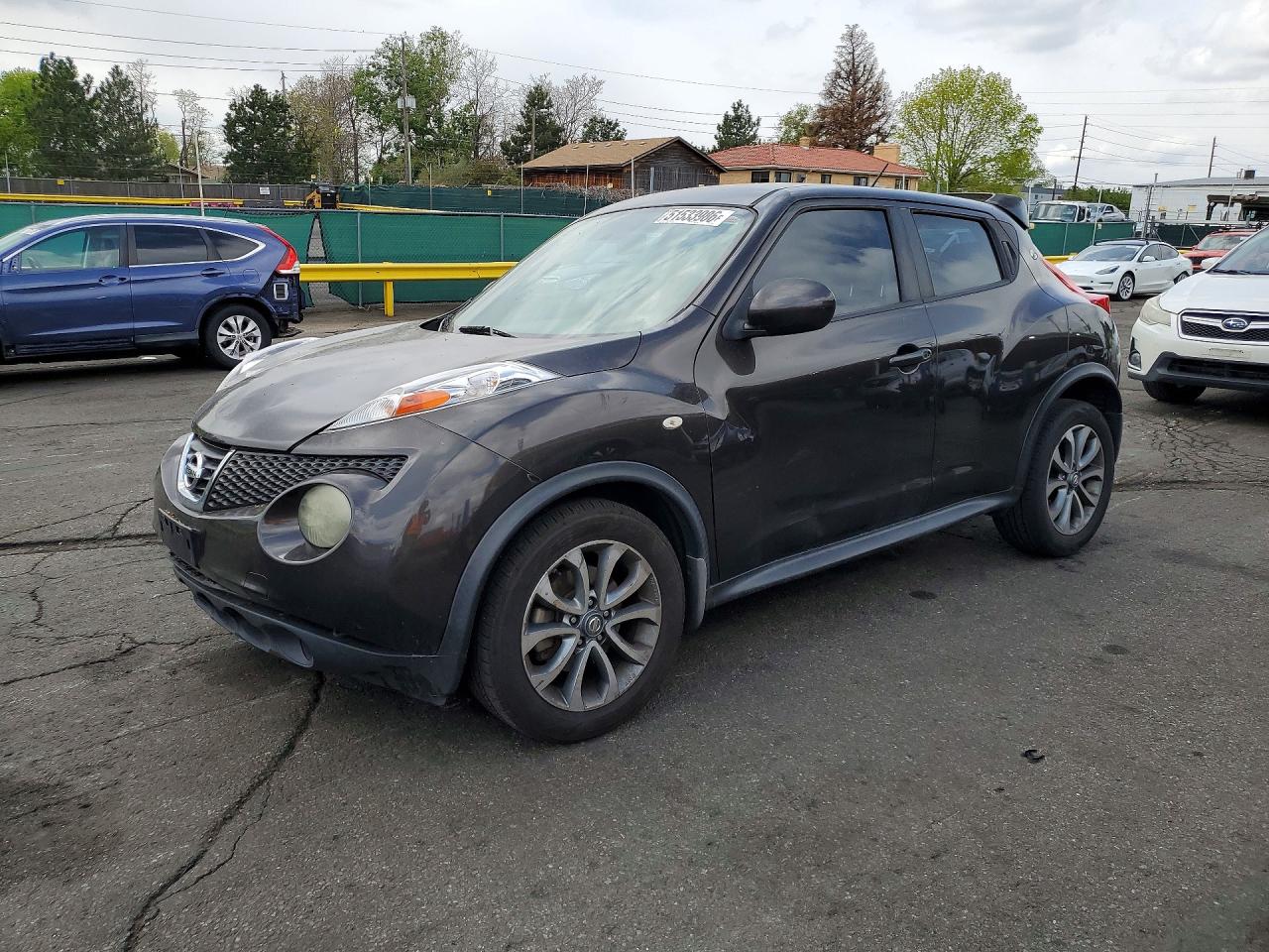 2013 Nissan Juke S Gray vin: JN8AF5MR9DT211893