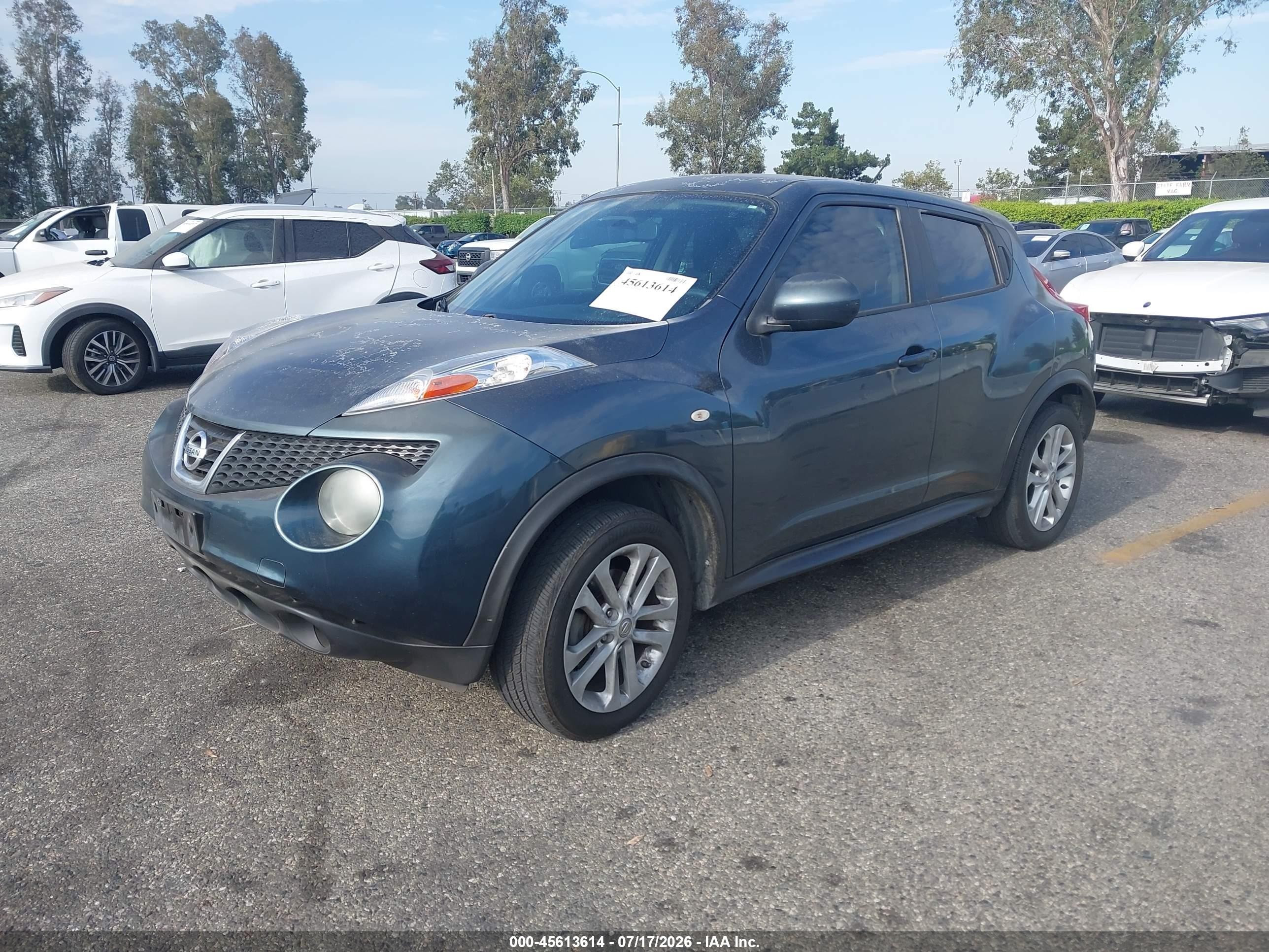 2013 Nissan Juke S Gray vin: JN8AF5MR9DT214681