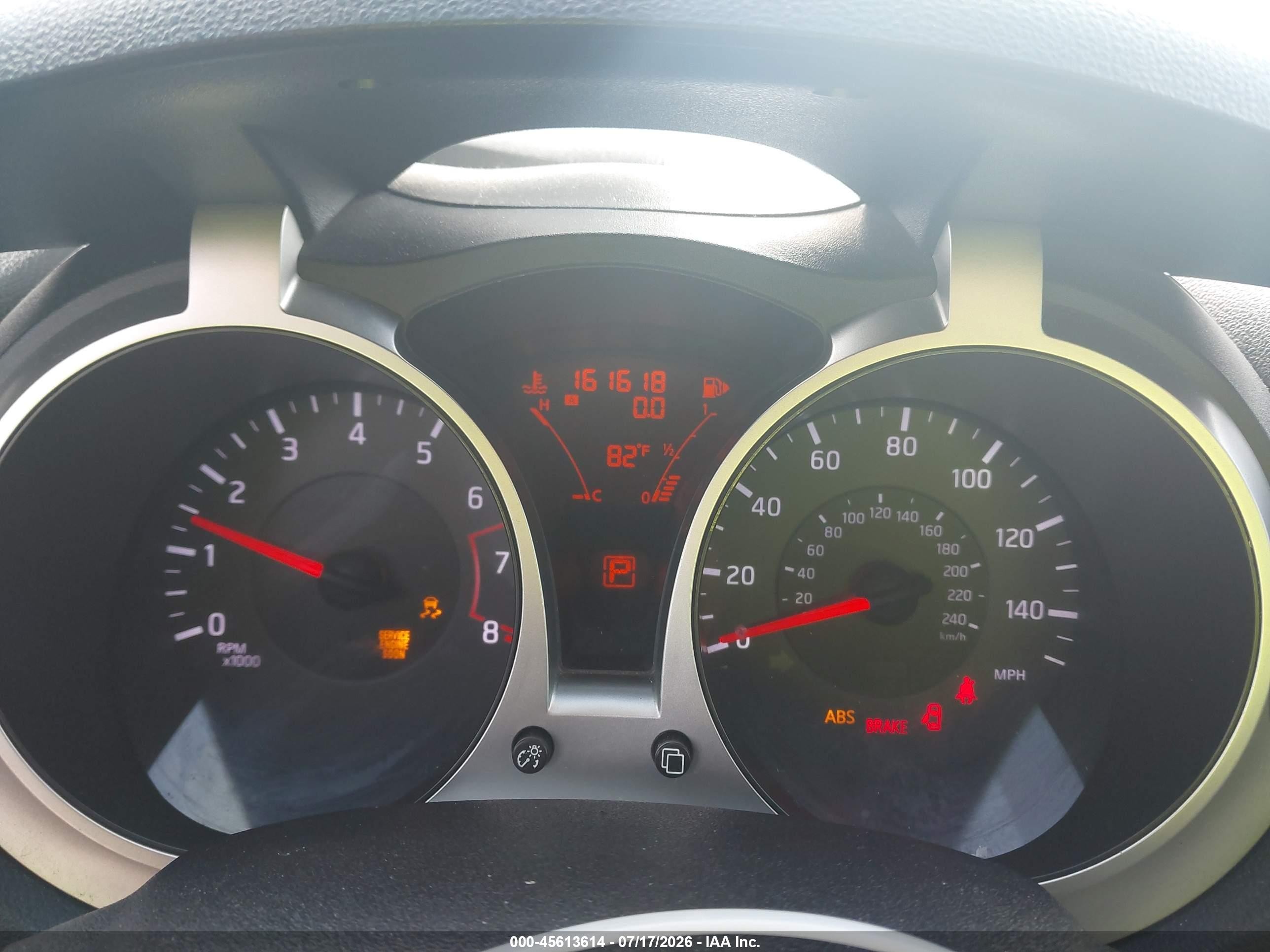 2013 Nissan Juke S Gray vin: JN8AF5MR9DT214681