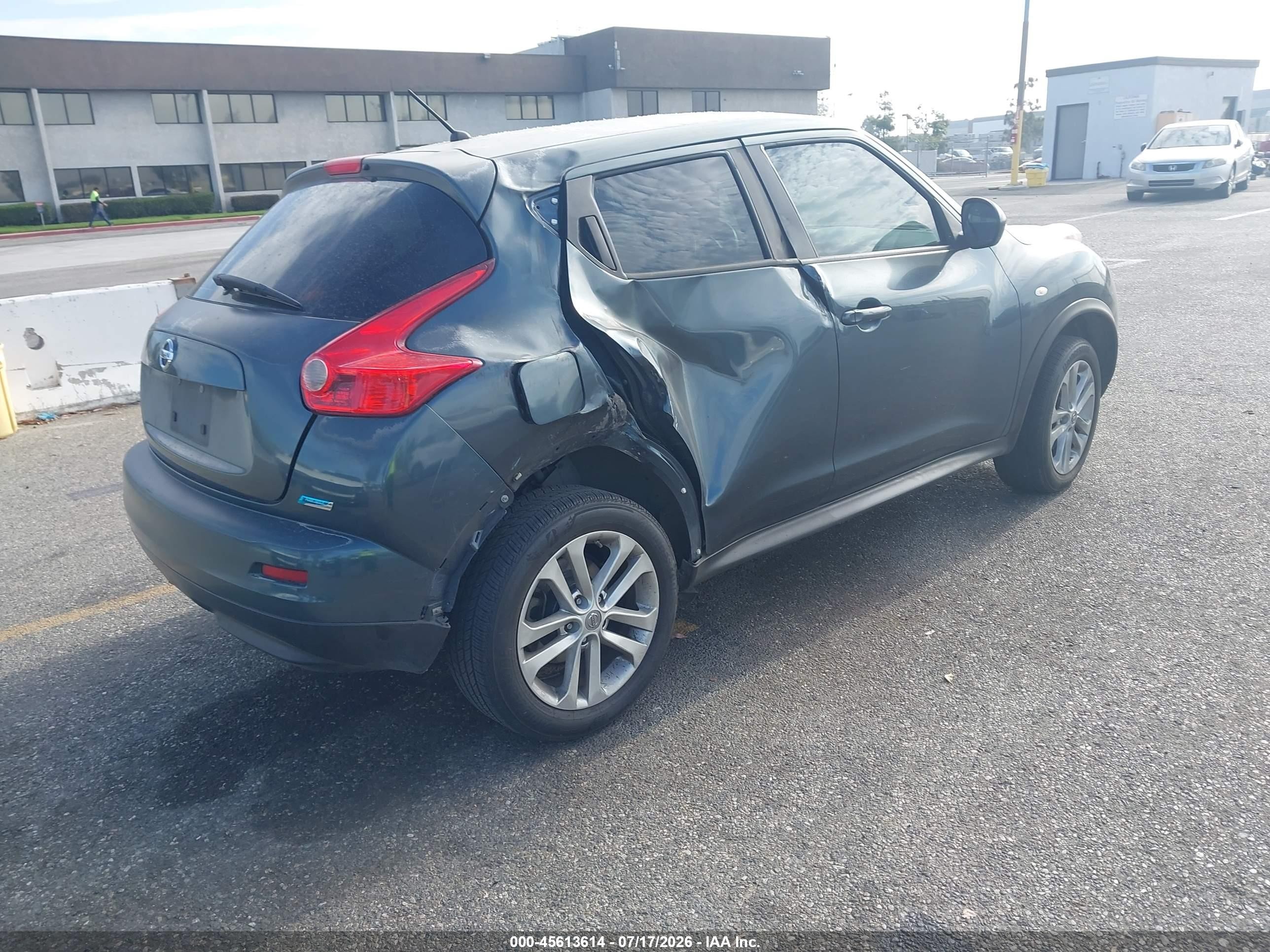 2013 Nissan Juke S Gray vin: JN8AF5MR9DT214681