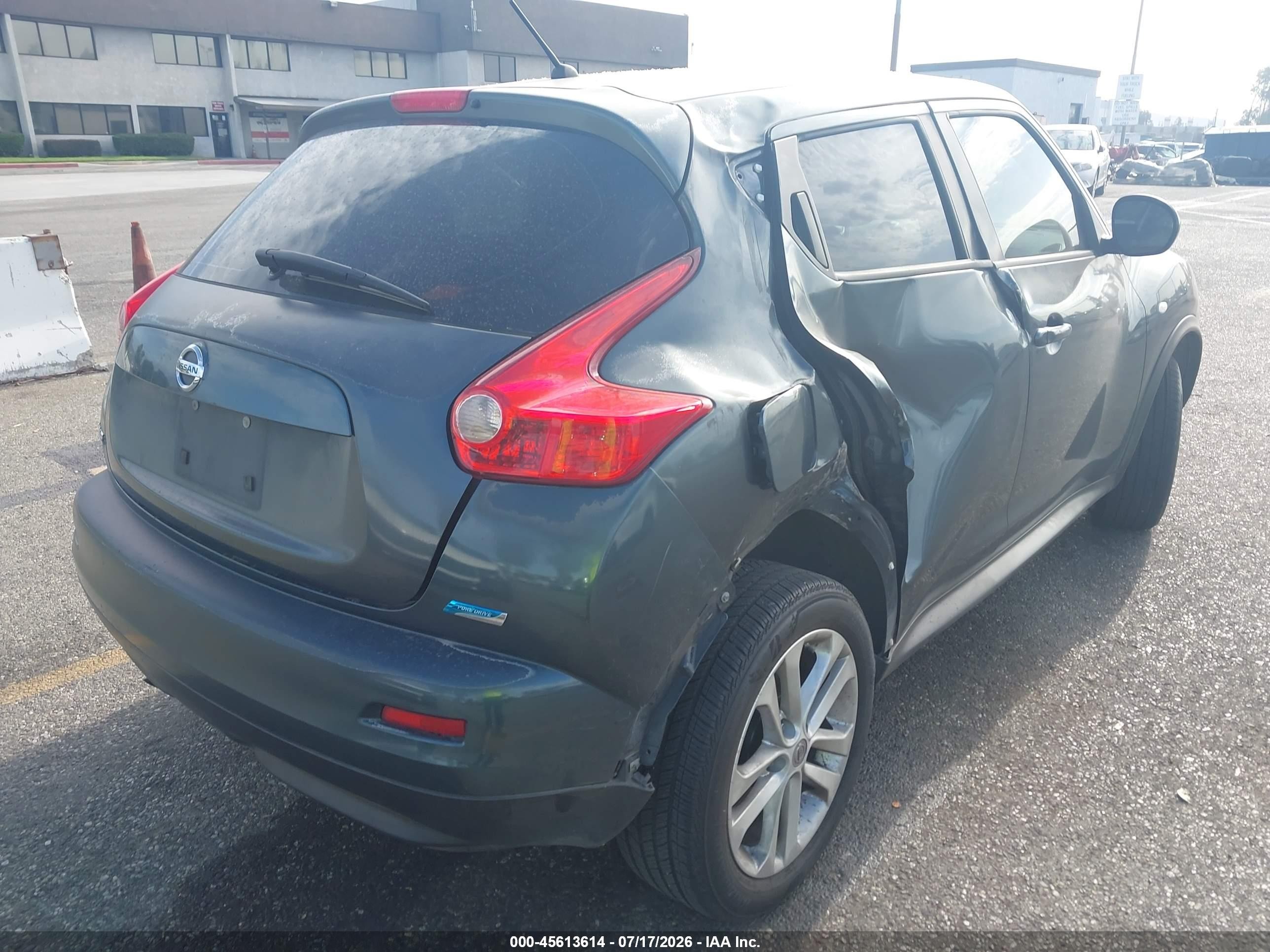 2013 Nissan Juke S Gray vin: JN8AF5MR9DT214681