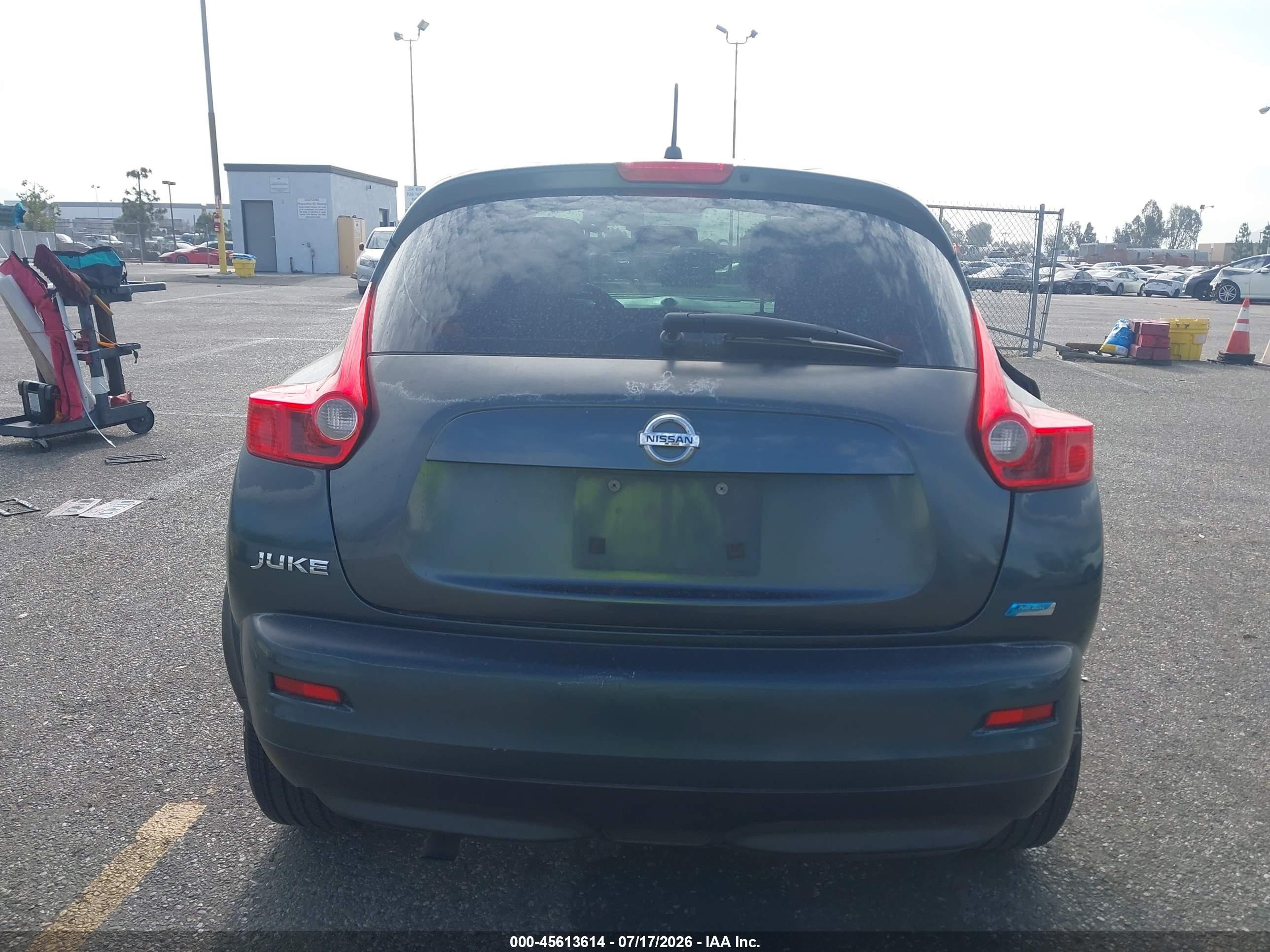 2013 Nissan Juke S Gray vin: JN8AF5MR9DT214681