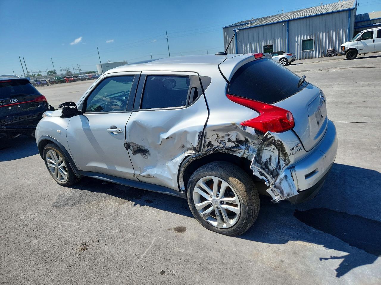 2013 Nissan Juke S Silver vin: JN8AF5MR9DT217533