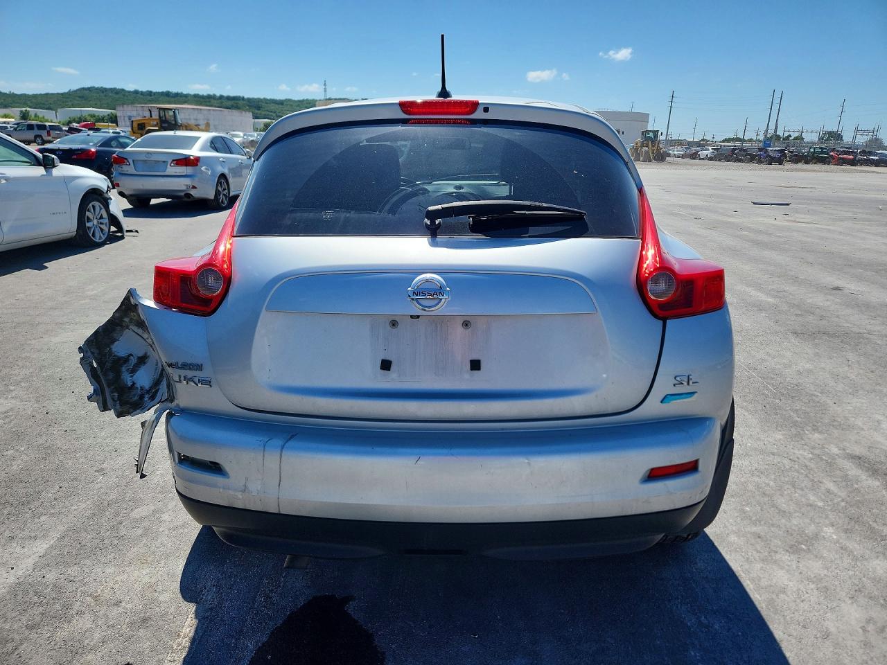 2013 Nissan Juke S Silver vin: JN8AF5MR9DT217533