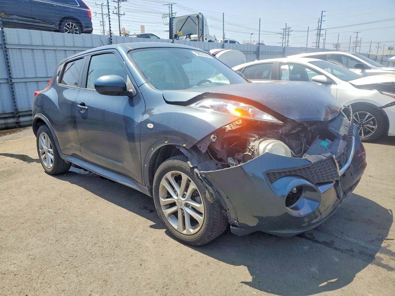 2013 Nissan Juke S Синий vin: JN8AF5MR9DT224692
