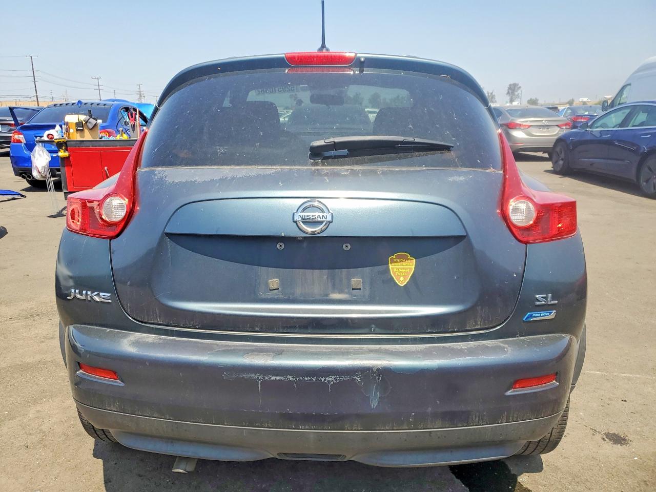 2013 Nissan Juke S Синий vin: JN8AF5MR9DT224692