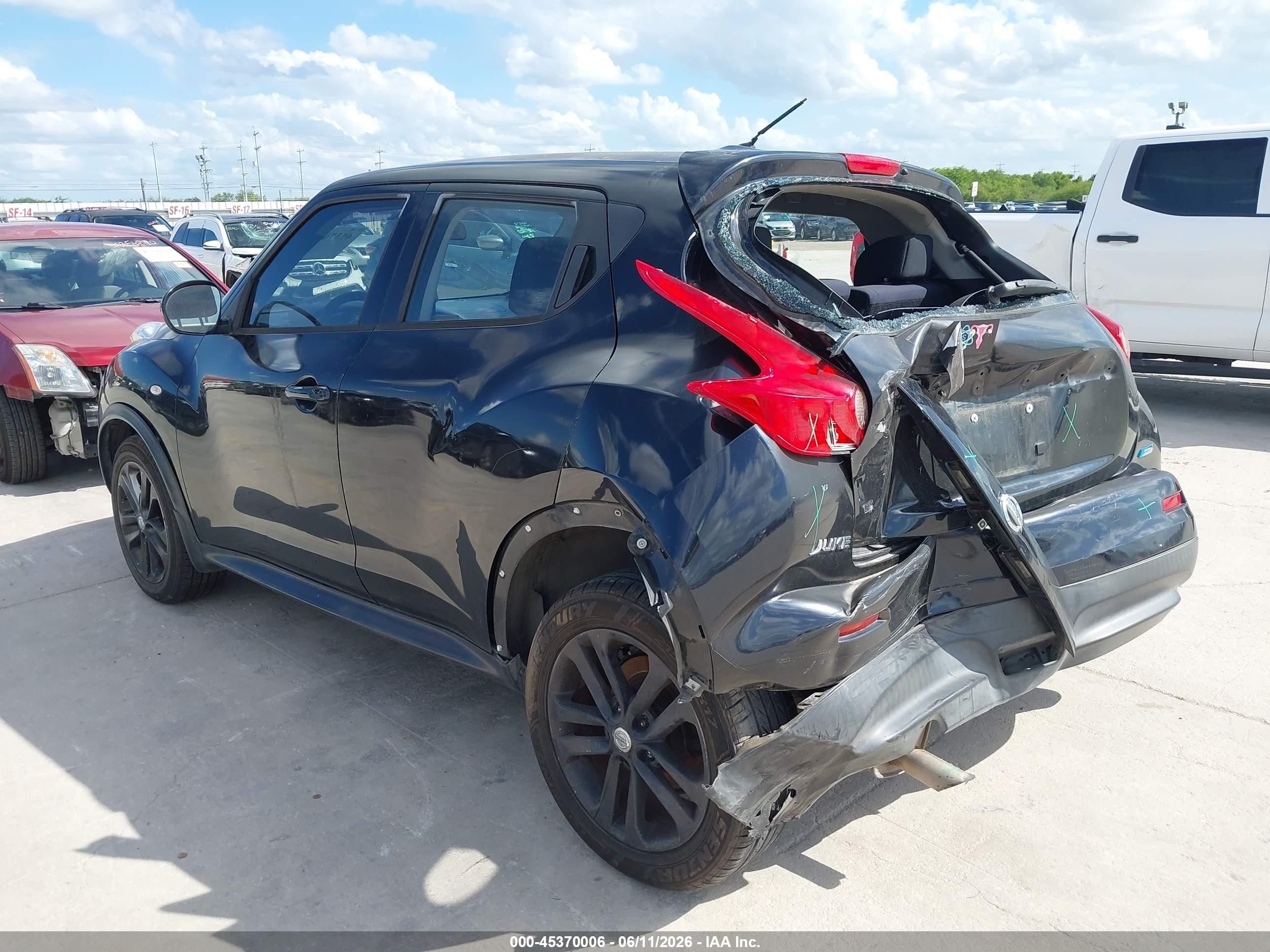 2014 Nissan Juke S Black vin: JN8AF5MR9ET357700