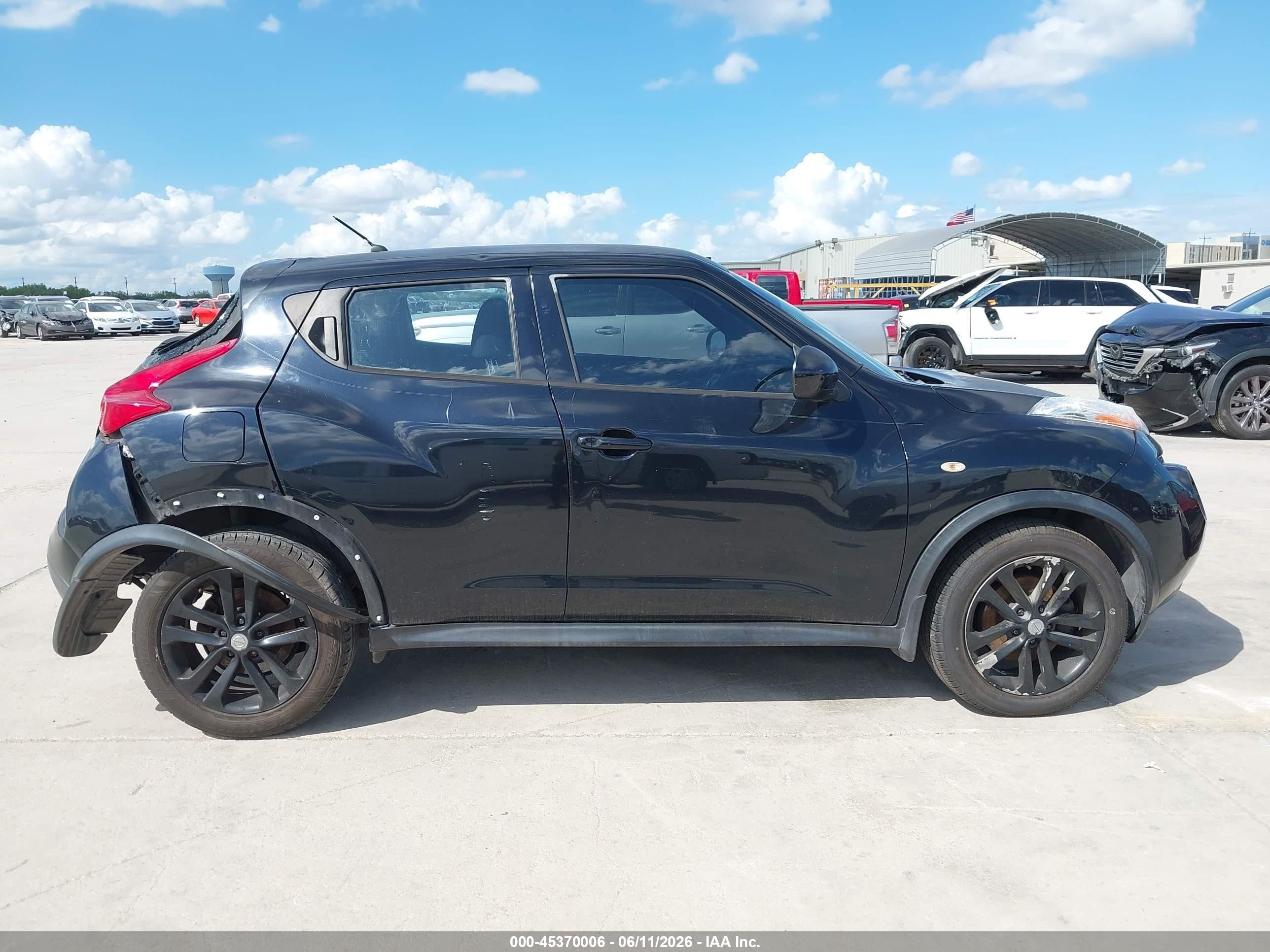 2014 Nissan Juke S Black vin: JN8AF5MR9ET357700