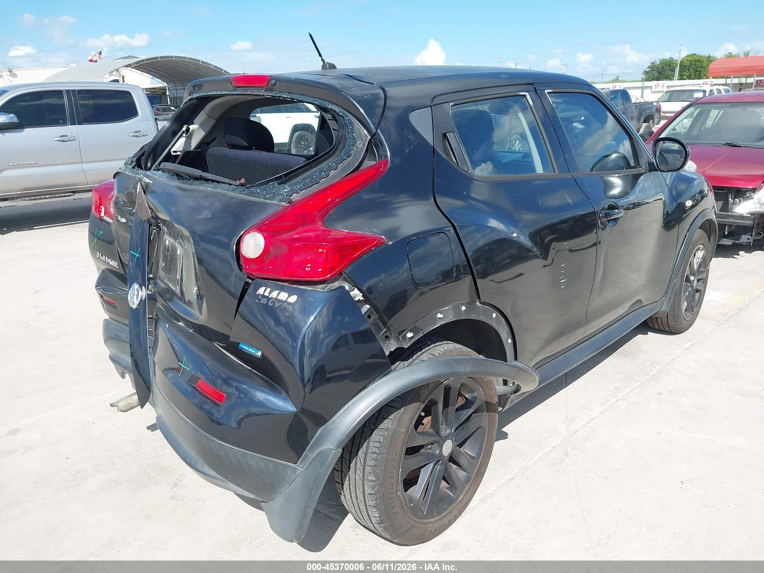 2014 Nissan Juke S Black vin: JN8AF5MR9ET357700