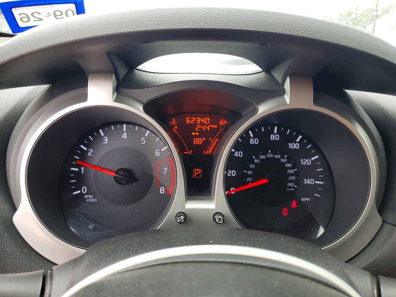 2014 Nissan Juke Sl Gray vin: JN8AF5MR9ET451818
