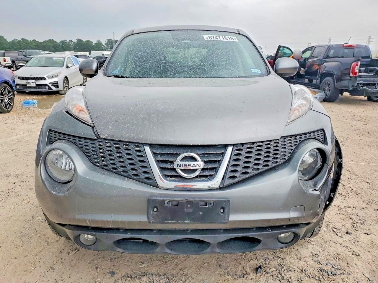 2014 Nissan Juke Sl Gray vin: JN8AF5MR9ET451818