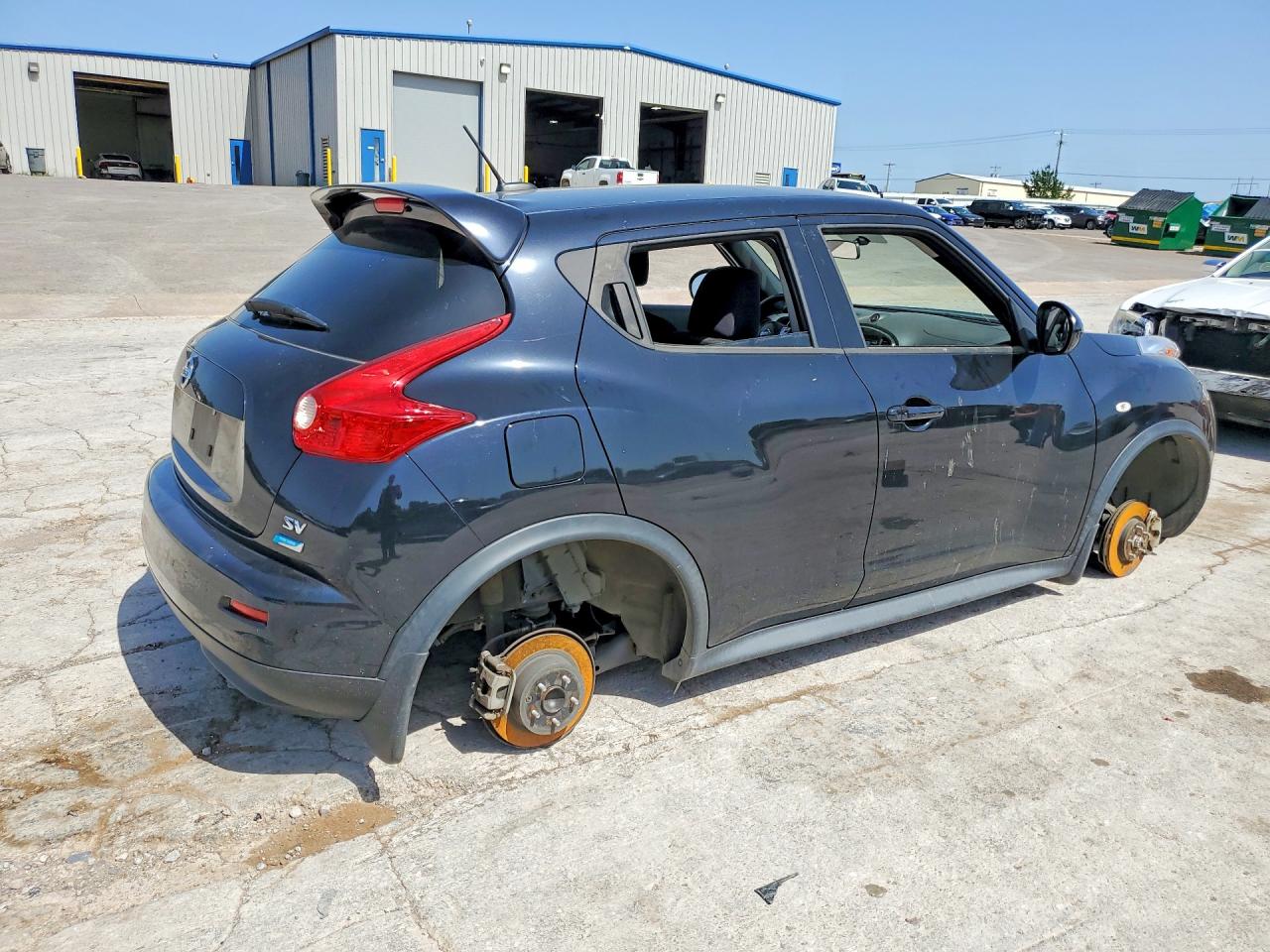 2014 Nissan Juke S Угольный vin: JN8AF5MR9ET451916