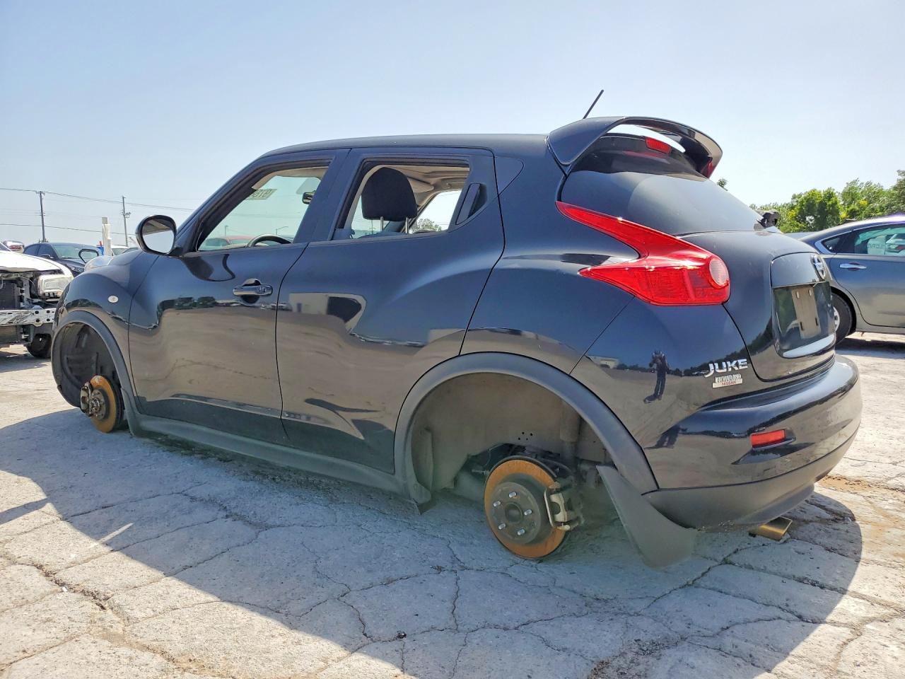 2014 Nissan Juke S Угольный vin: JN8AF5MR9ET451916