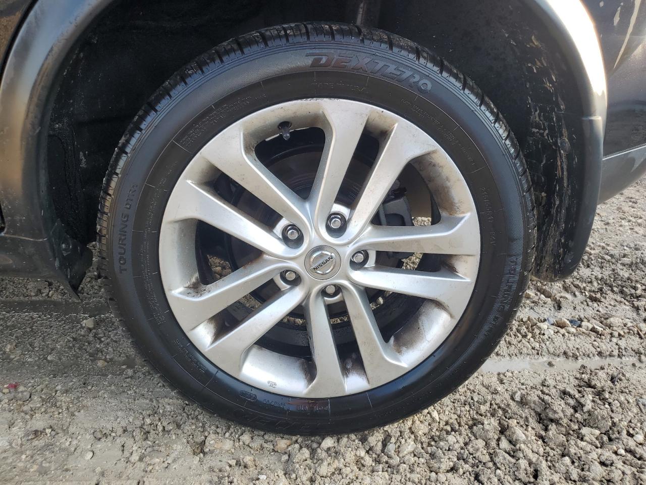 2014 Nissan Juke Sl Black vin: JN8AF5MR9ET452225 Damage: Left Rear Wheel, Curb Rash, 2 To 3 Inches