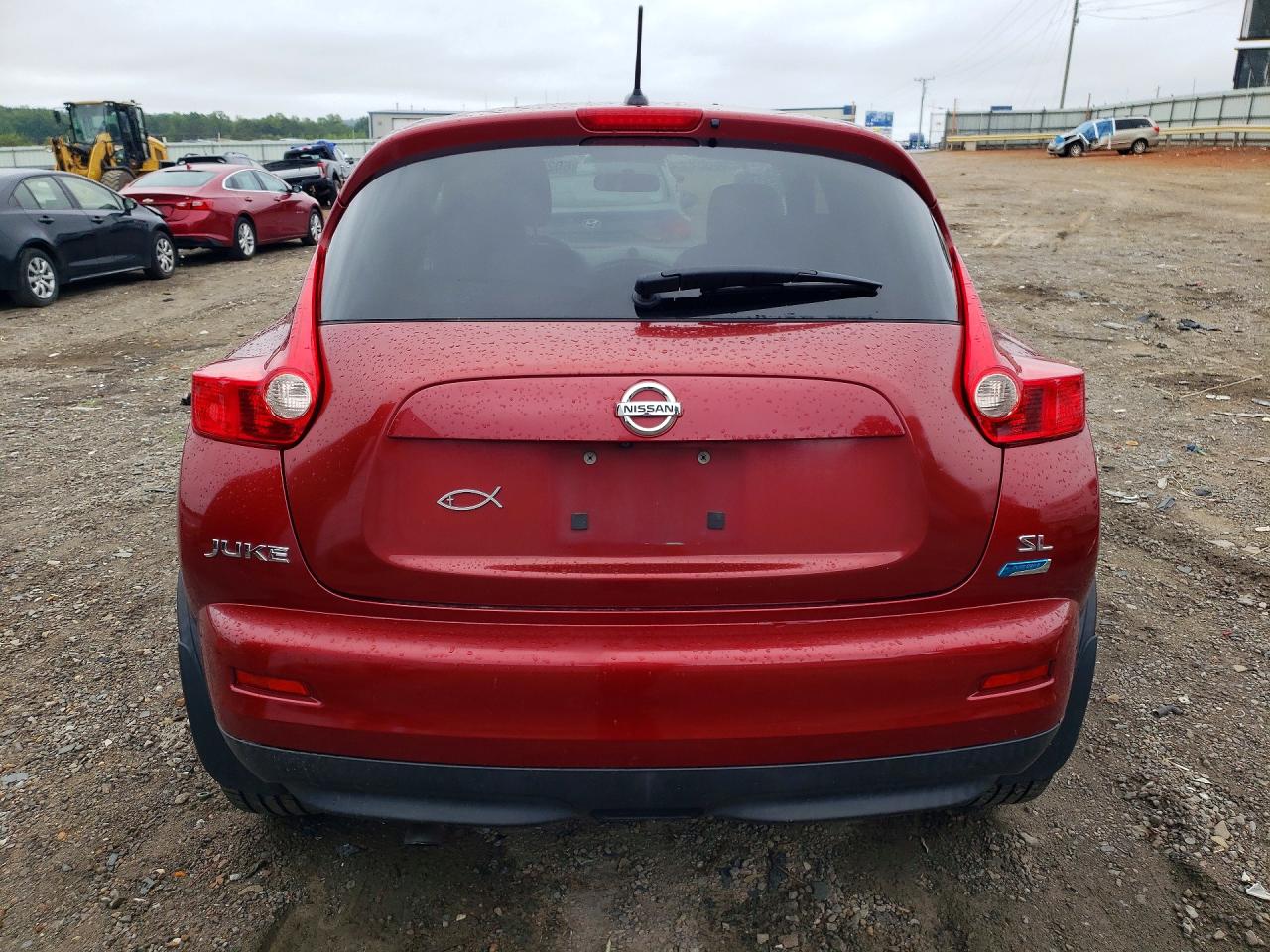 2014 Nissan Juke Sl Red vin: JN8AF5MR9ET452483