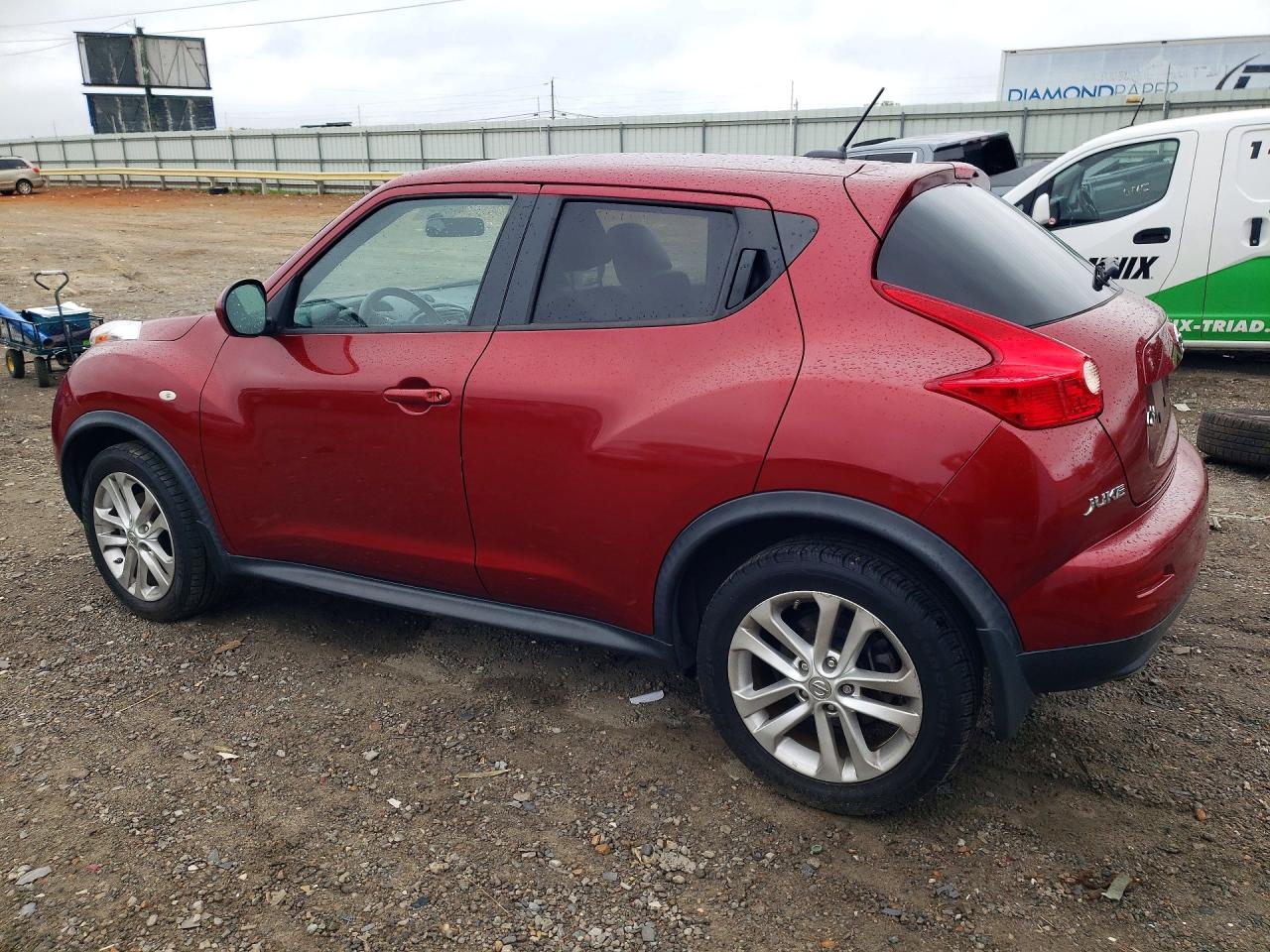 2014 Nissan Juke Sl Red vin: JN8AF5MR9ET452483