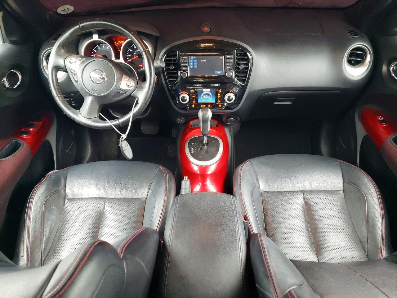 2014 Nissan Juke Sl Red vin: JN8AF5MR9ET452483