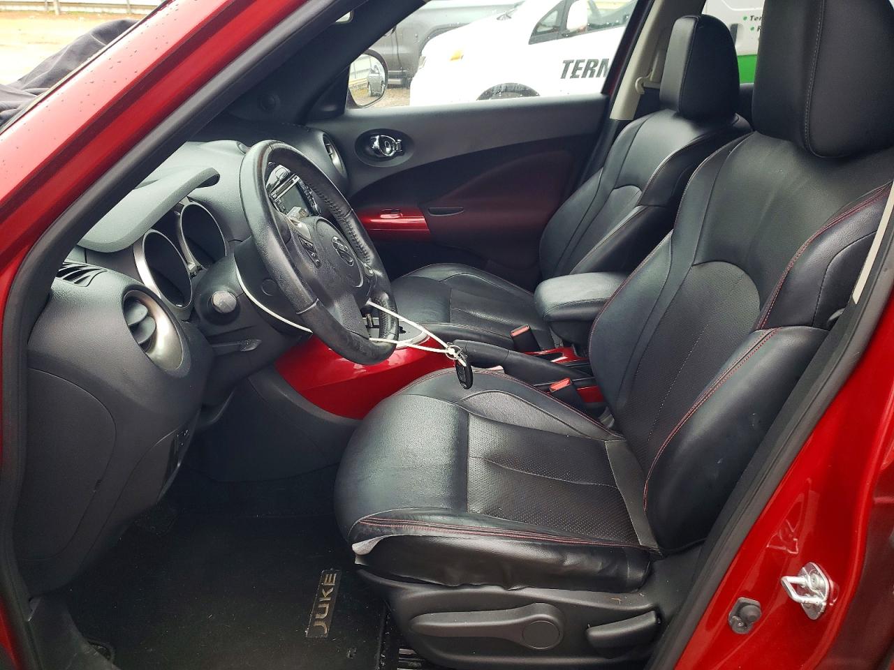 2014 Nissan Juke Sl Red vin: JN8AF5MR9ET452483