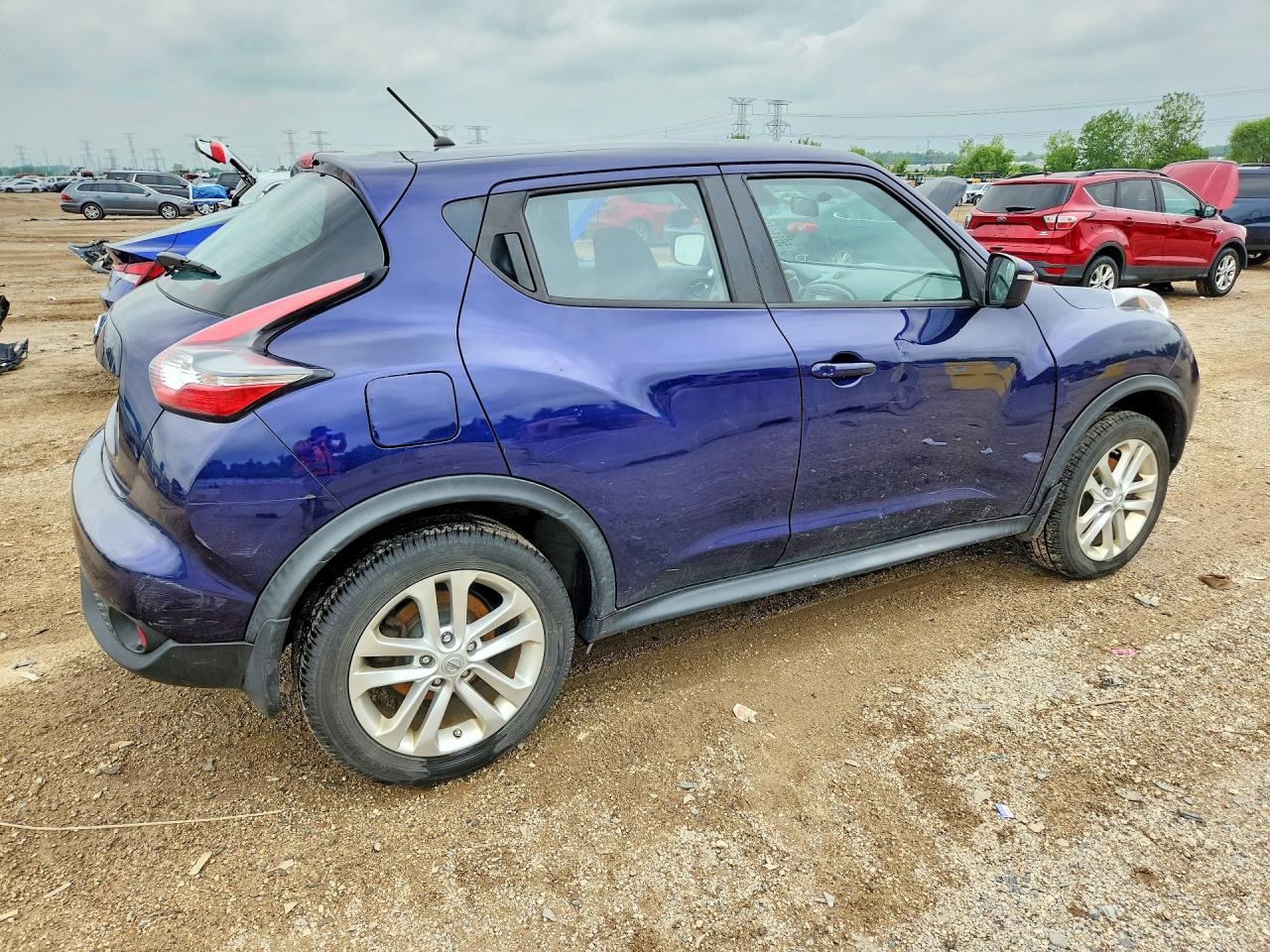 2015 Nissan Juke S Purple vin: JN8AF5MR9FT501490