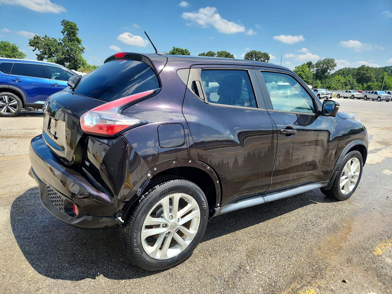 2015 Nissan Juke Sv Бордовый vin: JN8AF5MR9FT505636