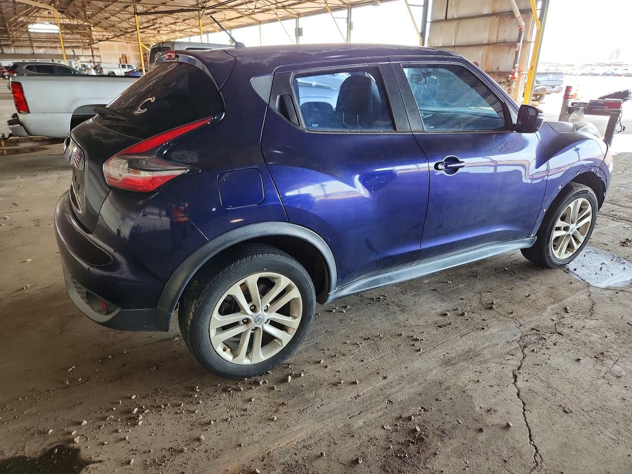 2015 Nissan Juke S Blue vin: JN8AF5MR9FT507130