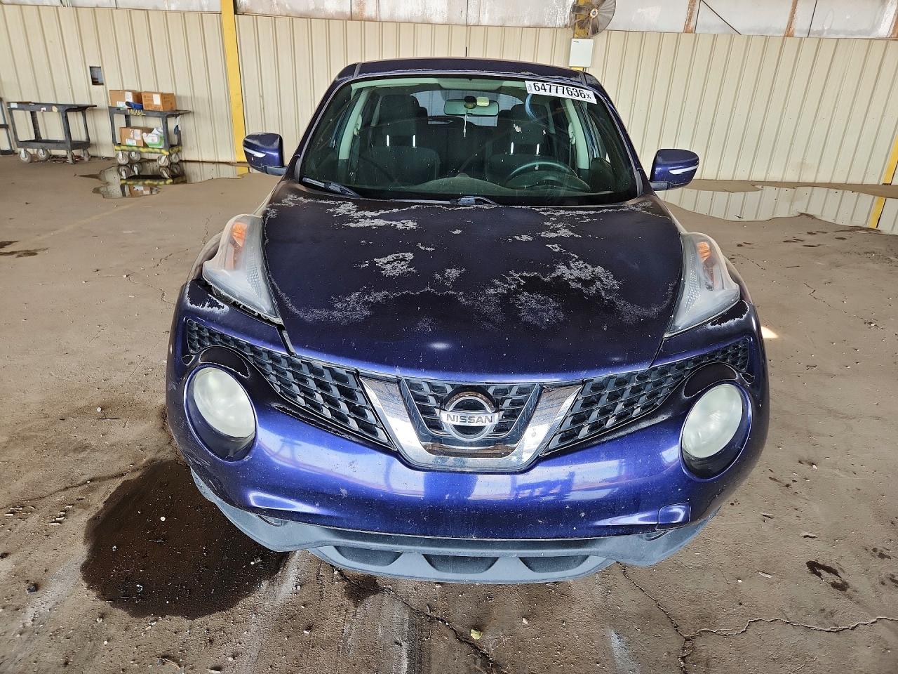 2015 Nissan Juke S Blue vin: JN8AF5MR9FT507130