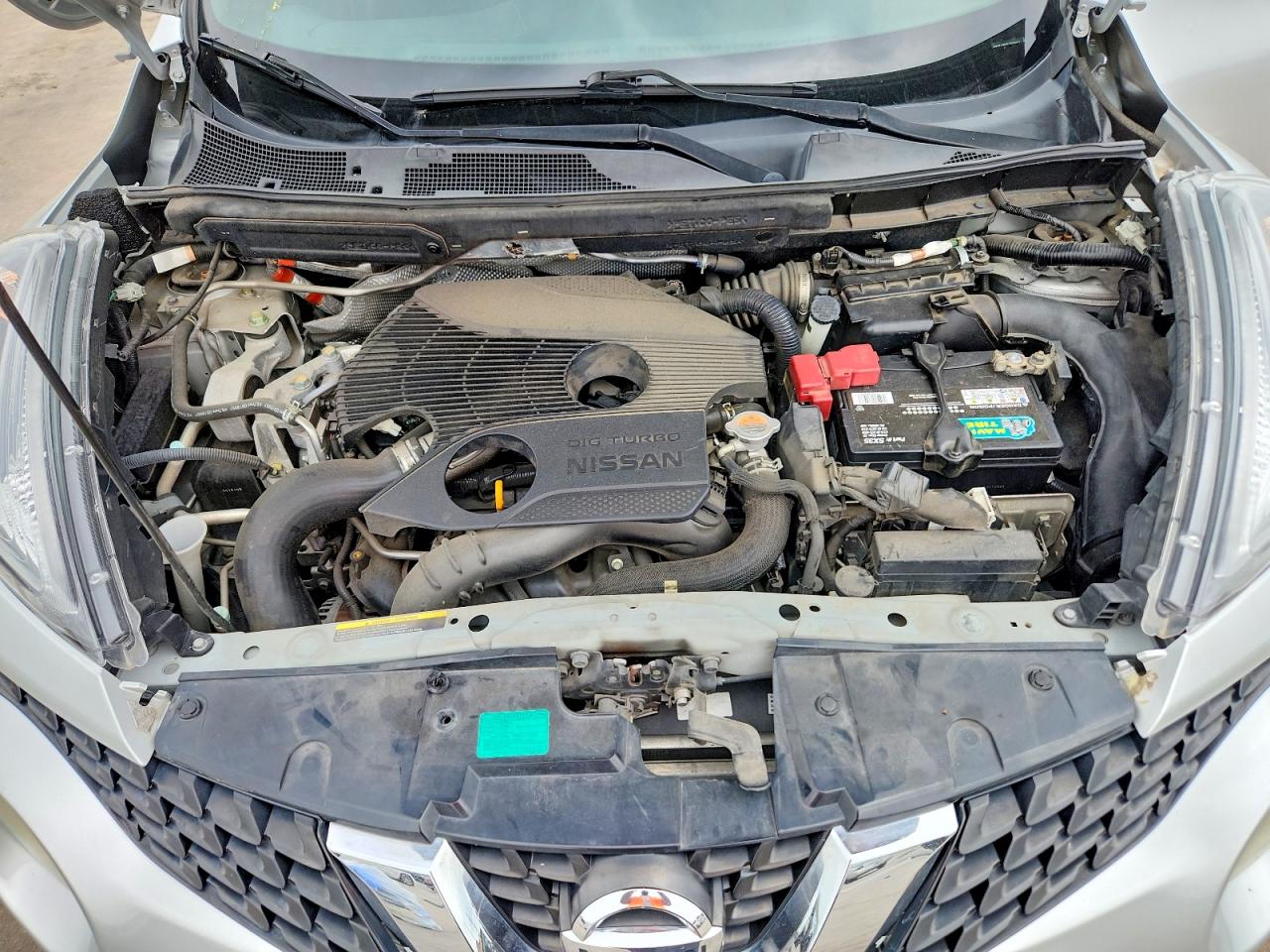 2015 Nissan Juke Sv Silver vin: JN8AF5MR9FT508021