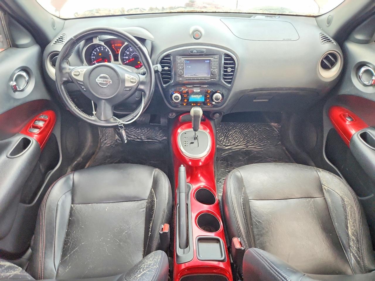 2011 Nissan Juke S Red vin: JN8AF5MRXBT012641