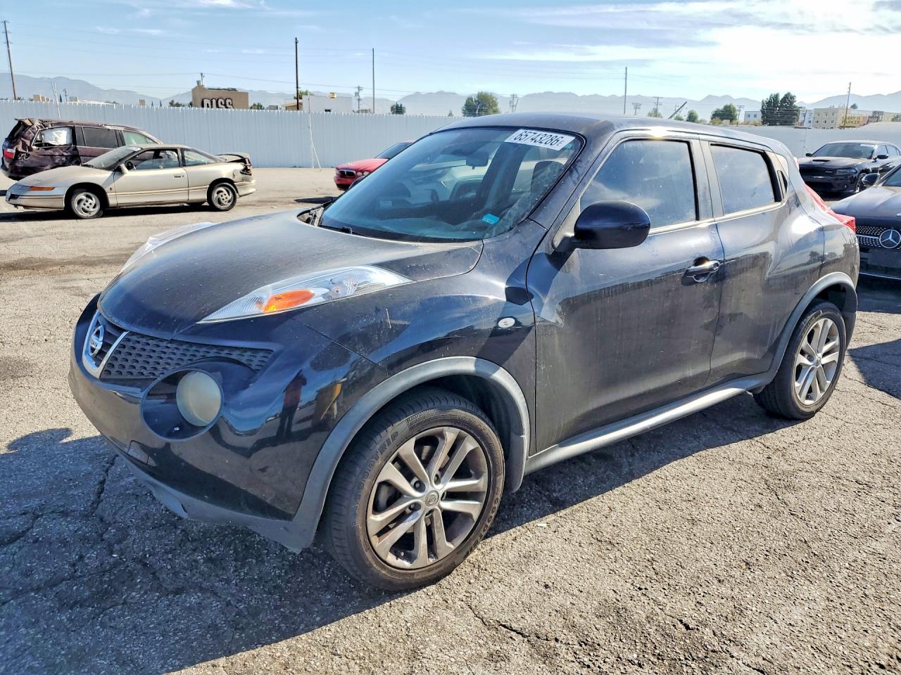 2011 Nissan Juke S Черный vin: JN8AF5MRXBT013787