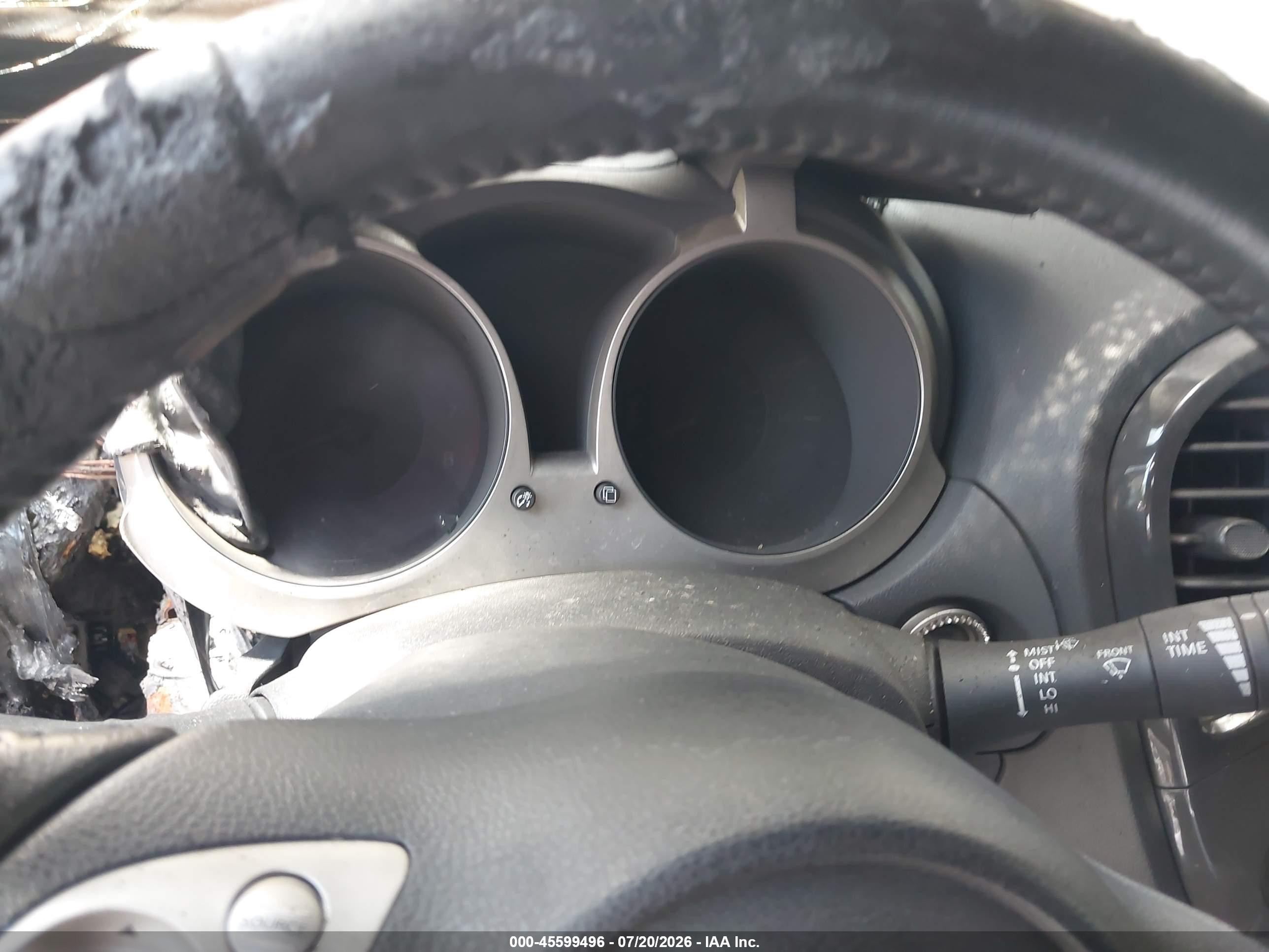 2011 Nissan Juke Sv Gray vin: JN8AF5MRXBT017029