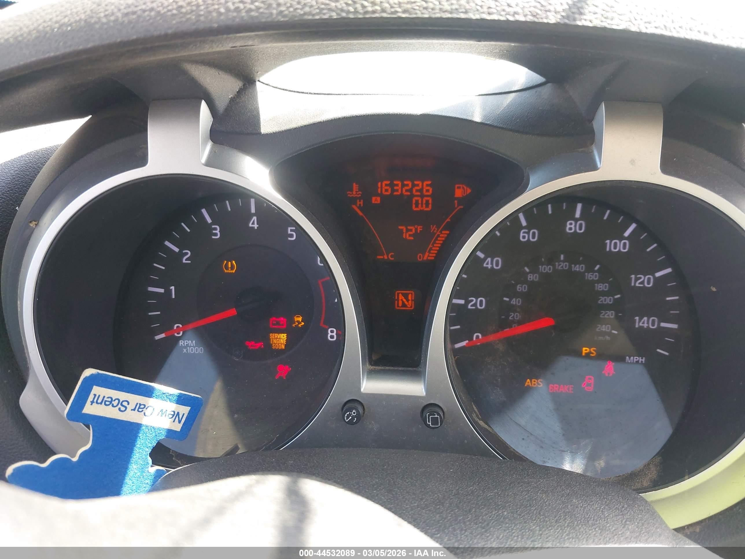 2011 Nissan Juke S Blue vin: JN8AF5MRXBT019153