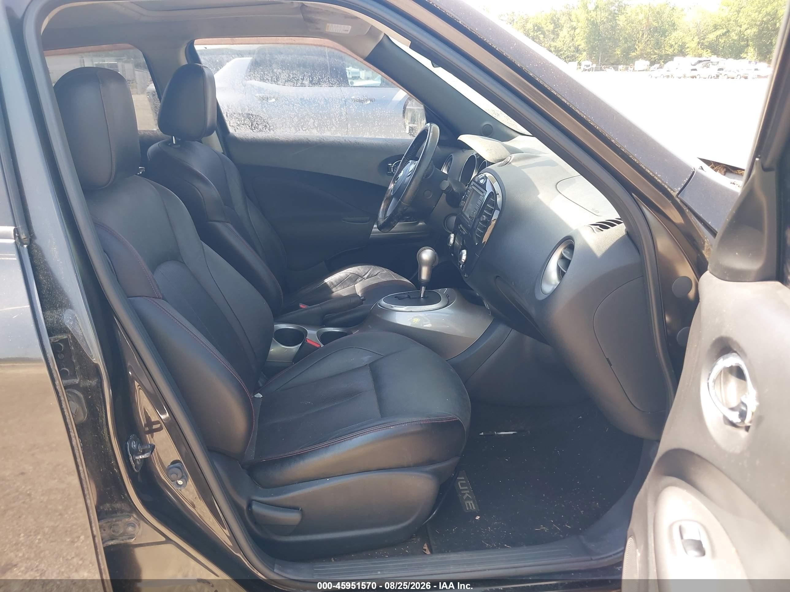 2011 Nissan Juke Sl Черный vin: JN8AF5MRXBT020626