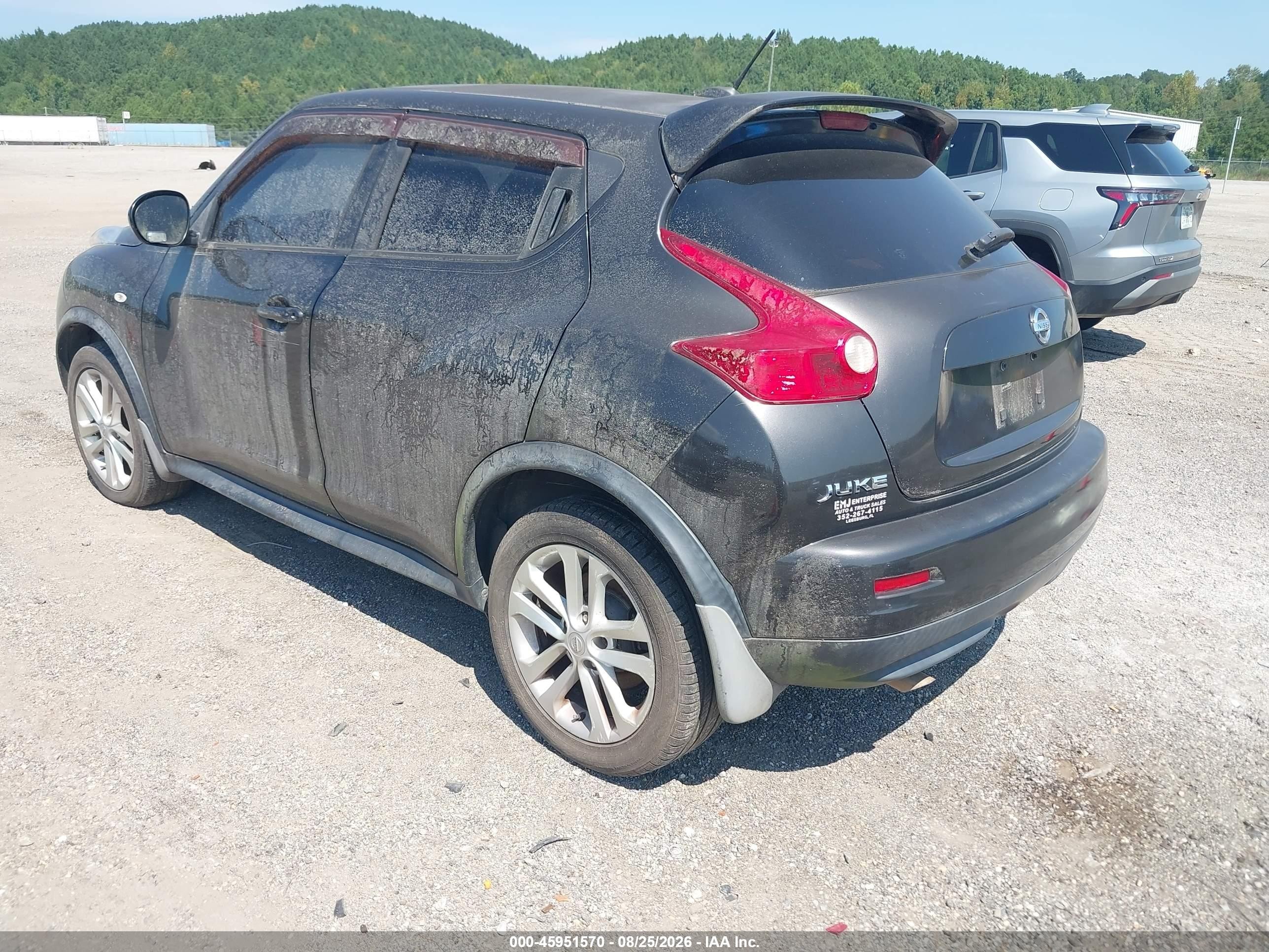 2011 Nissan Juke Sl Черный vin: JN8AF5MRXBT020626