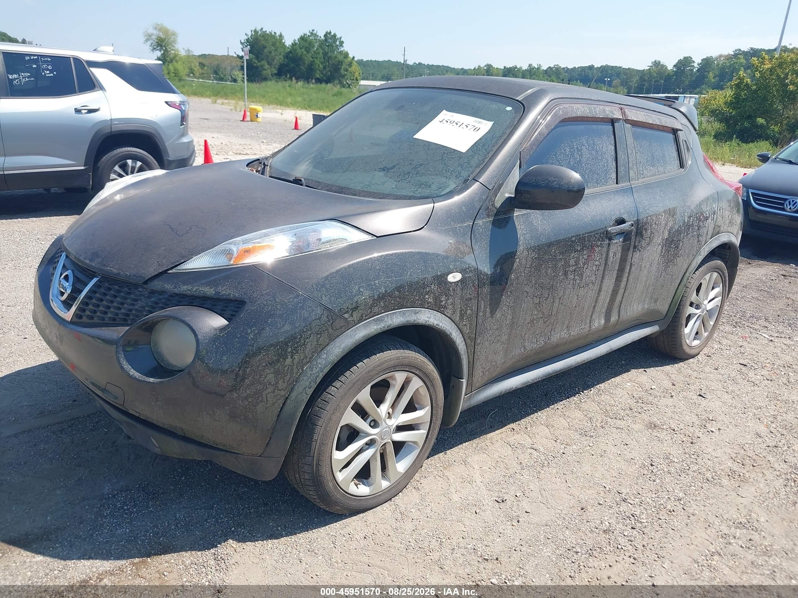 2011 Nissan Juke Sl Черный vin: JN8AF5MRXBT020626