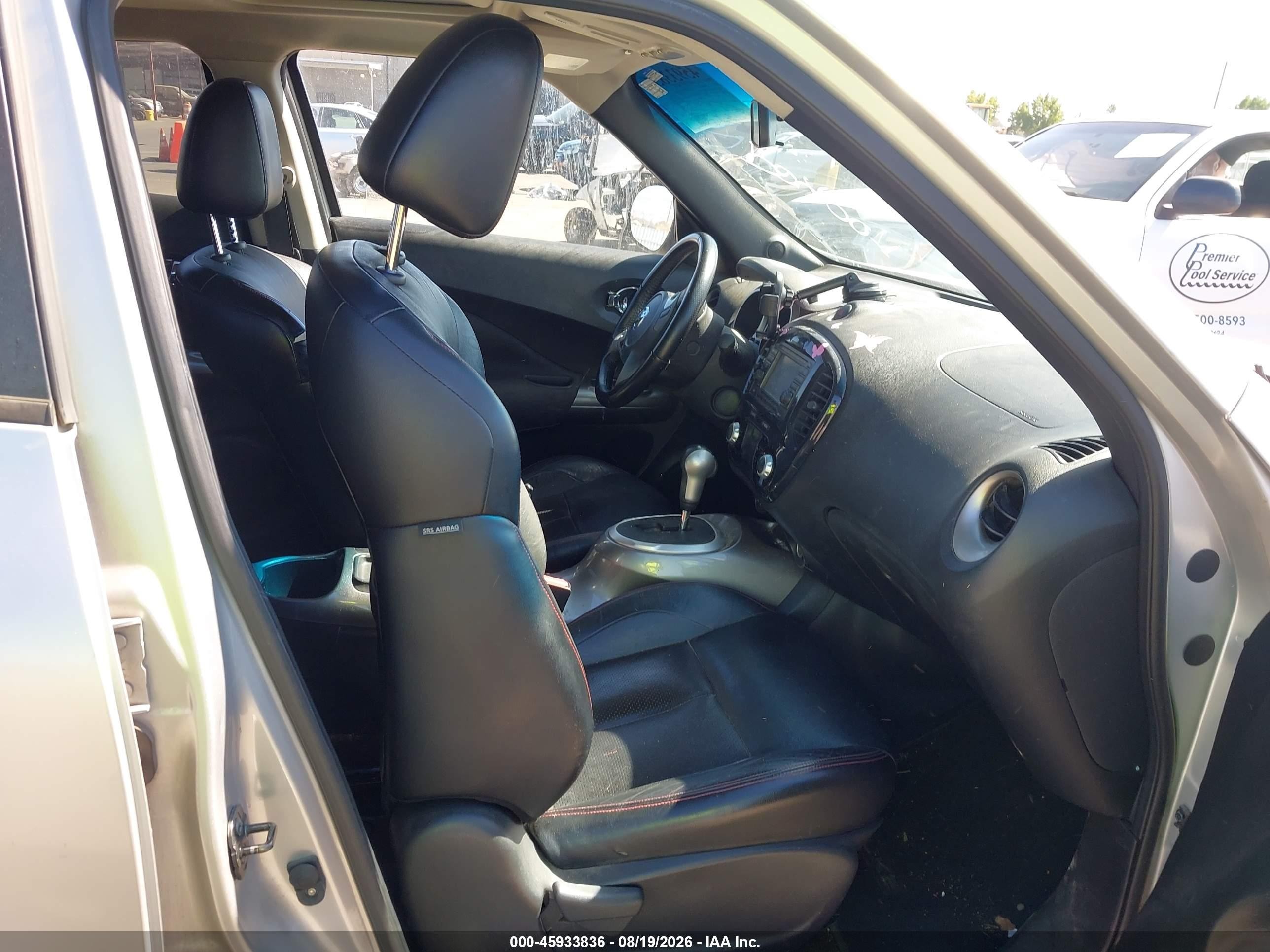 2012 Nissan Juke Sl Gray vin: JN8AF5MRXCT100929