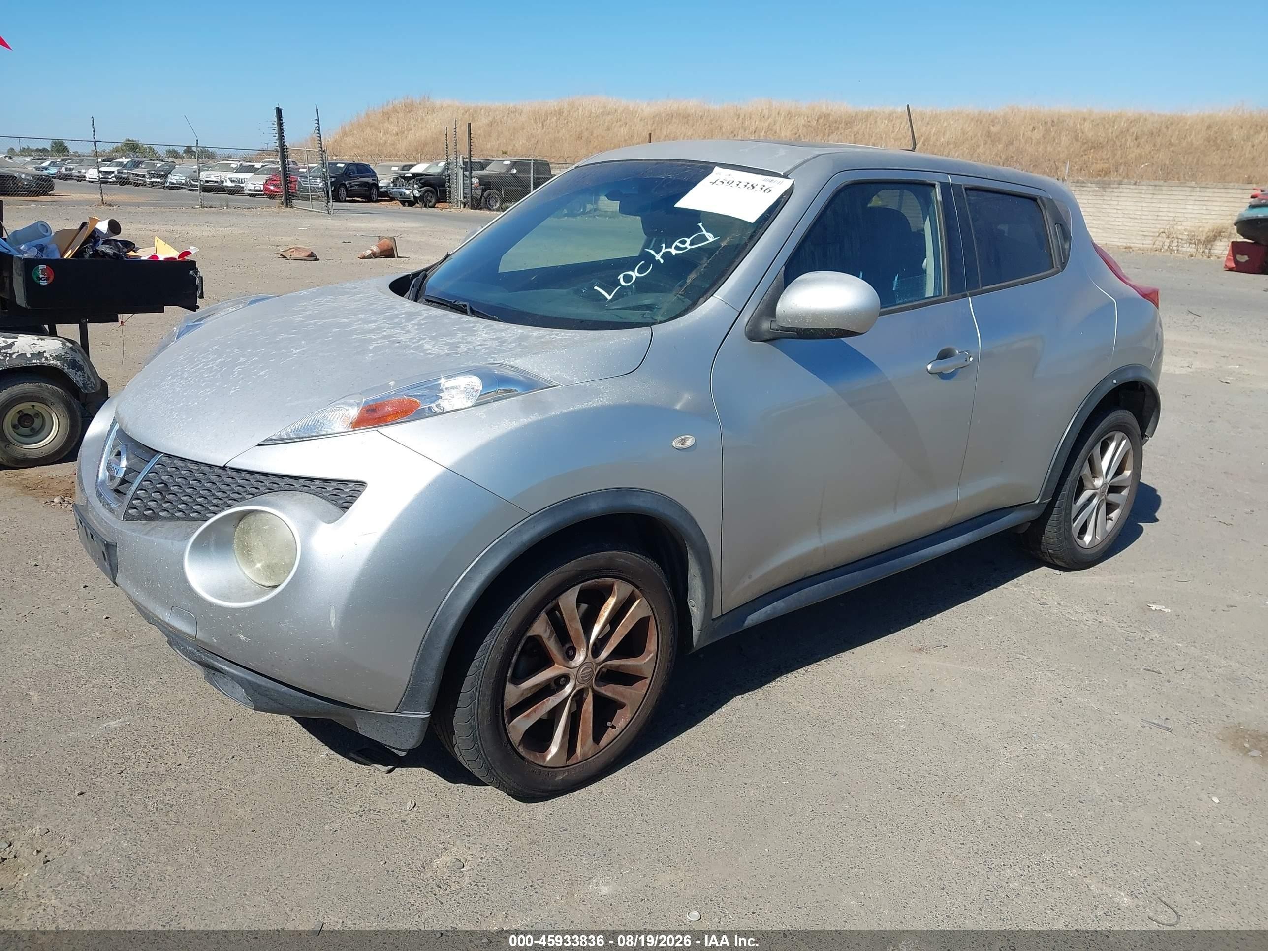 2012 Nissan Juke Sl Gray vin: JN8AF5MRXCT100929