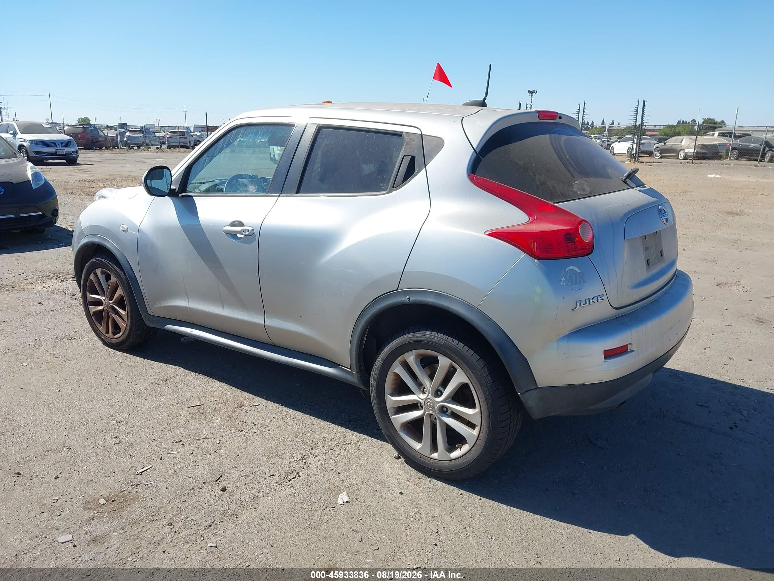 2012 Nissan Juke Sl Gray vin: JN8AF5MRXCT100929